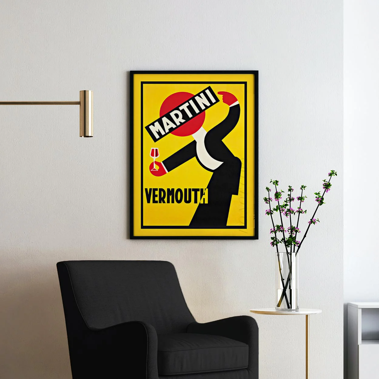 Martini Vermouth - Vintage Advertising Poster - Image 2