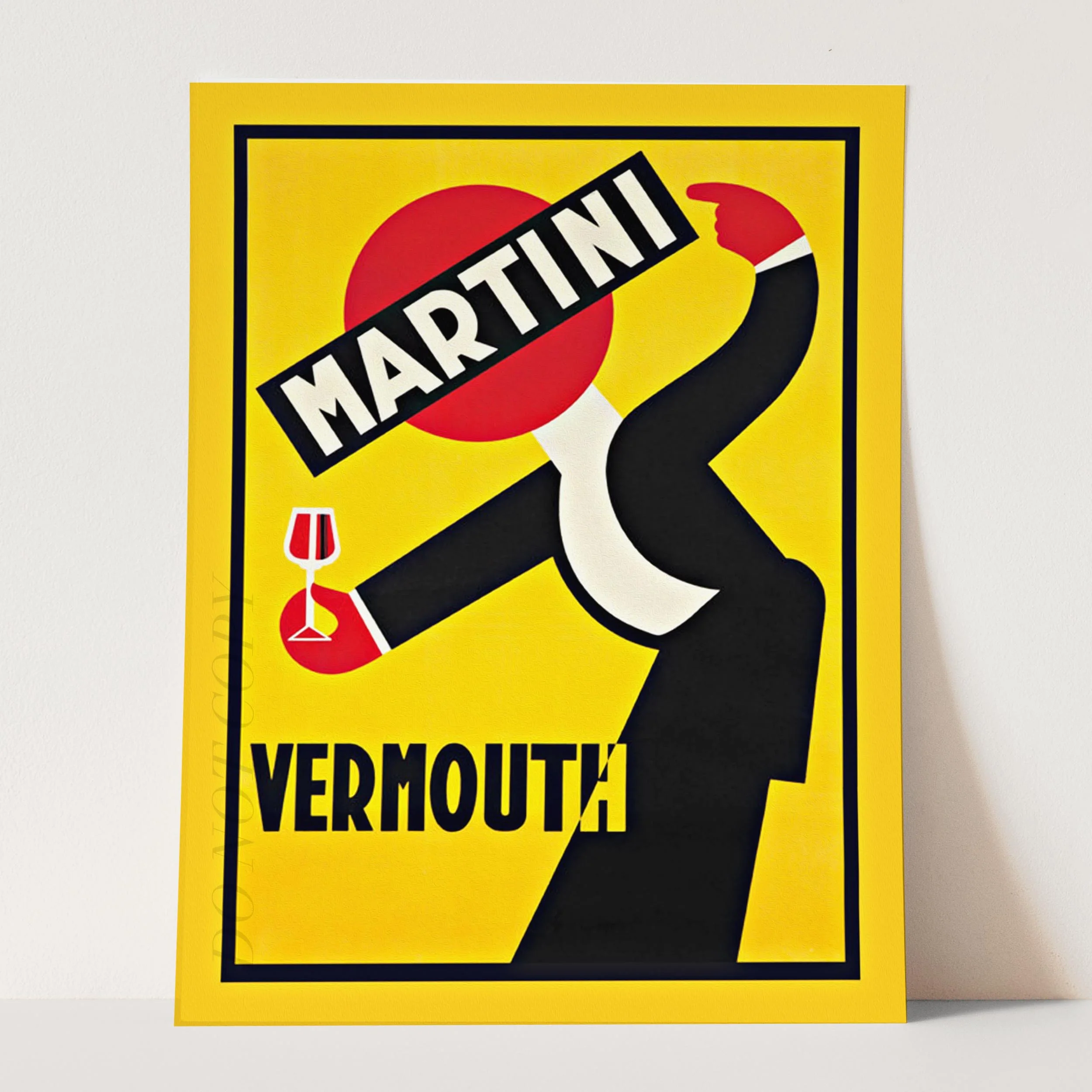 Martini Vermouth - Vintage Advertising Poster - Image 3