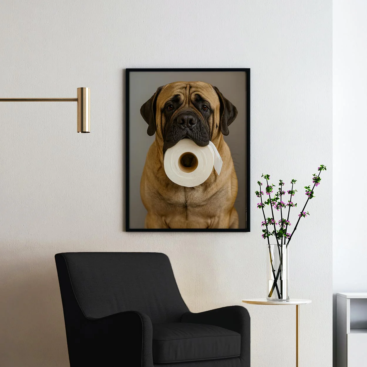 Mastiff Dog Toilet Paper - Image 2