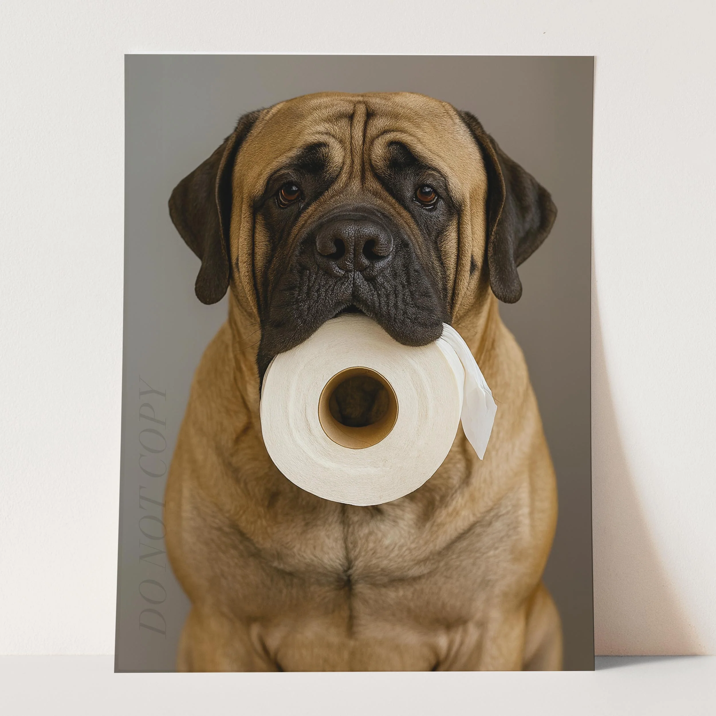 Mastiff Dog Toilet Paper - Image 3