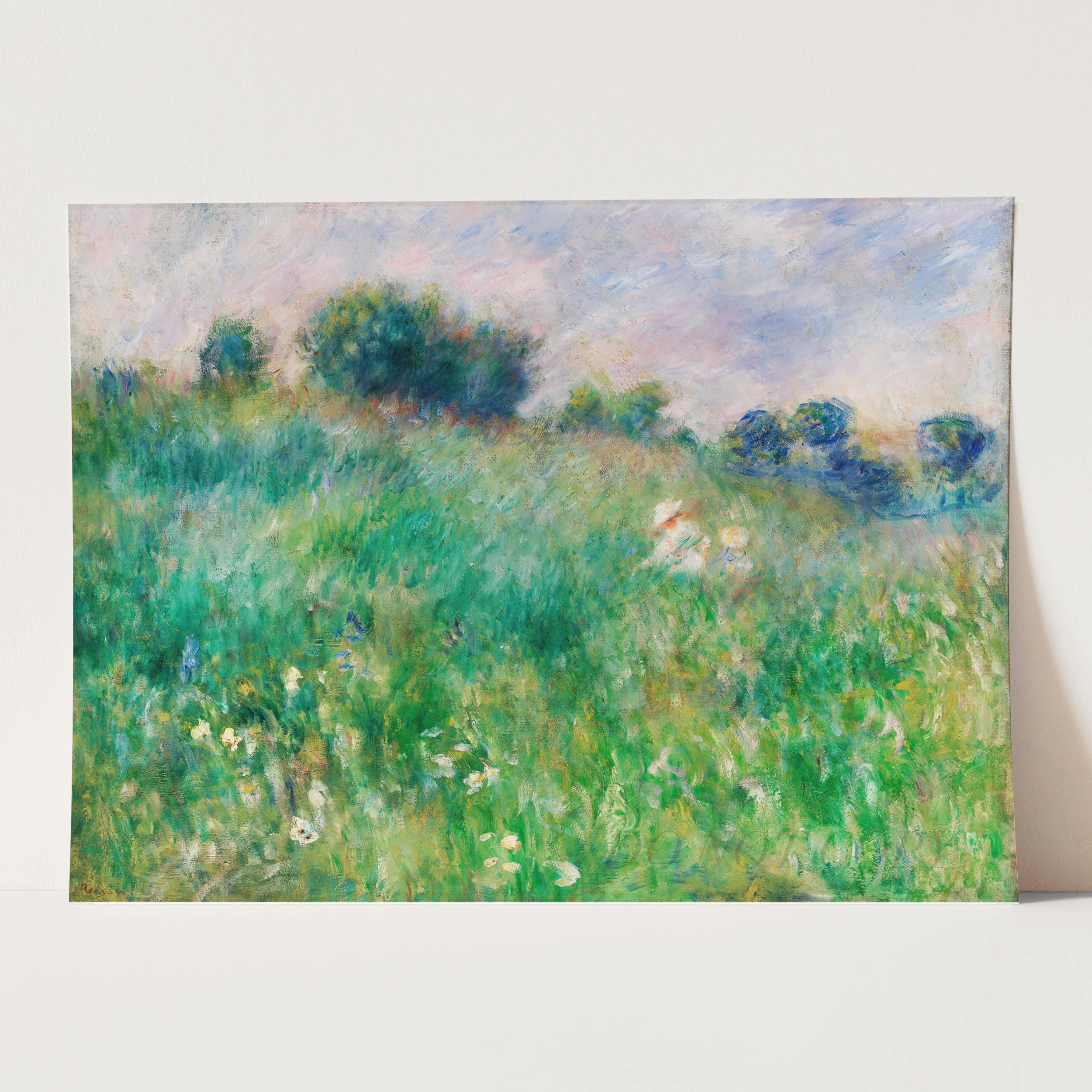 Meadow (La Prairie) (1880) by Pierre-Auguste Renoir - Image 3
