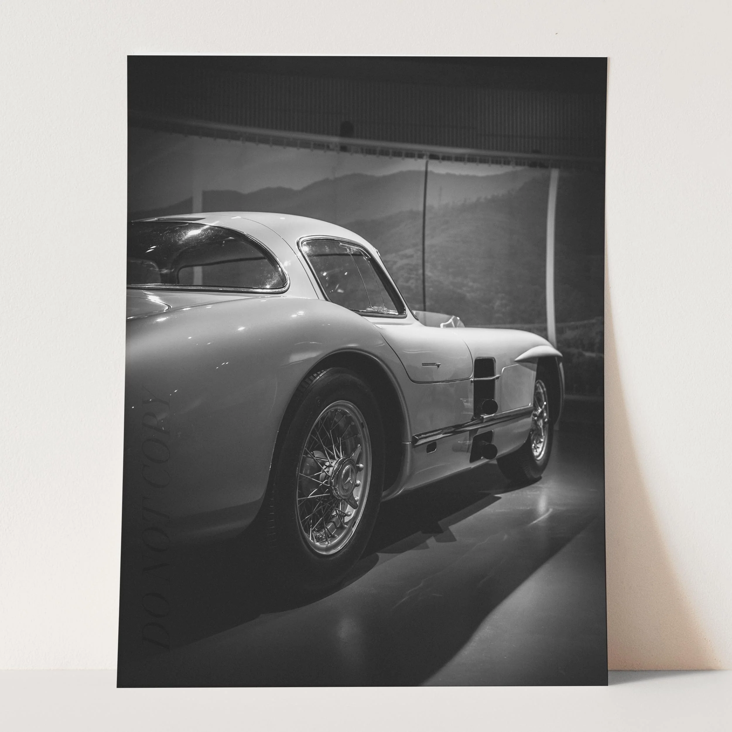 Mercedes Benz 300SL Side View - Image 3