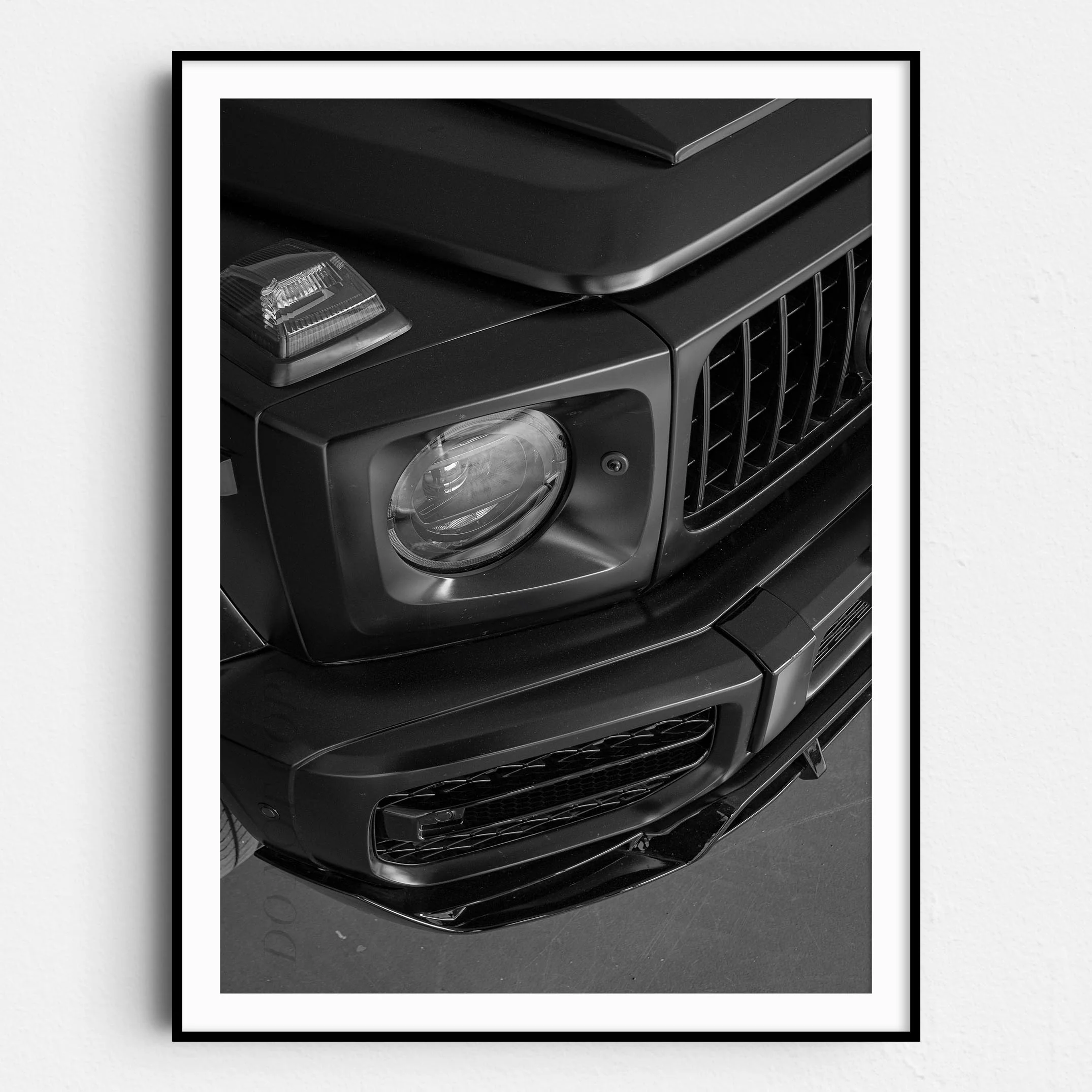 Mercedes Benz G Wagon Front View