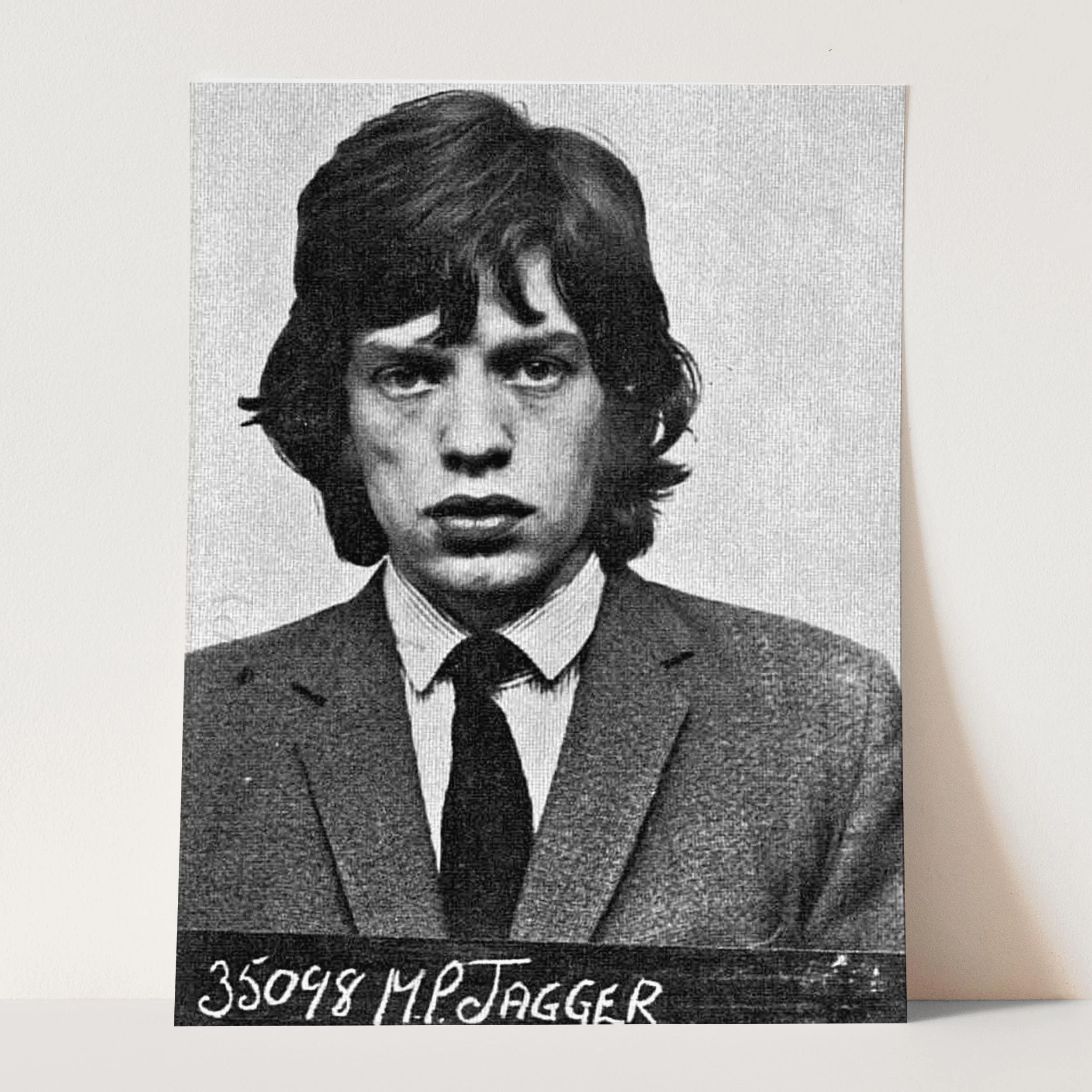 Mick Jagger Mug Shot - Image 3