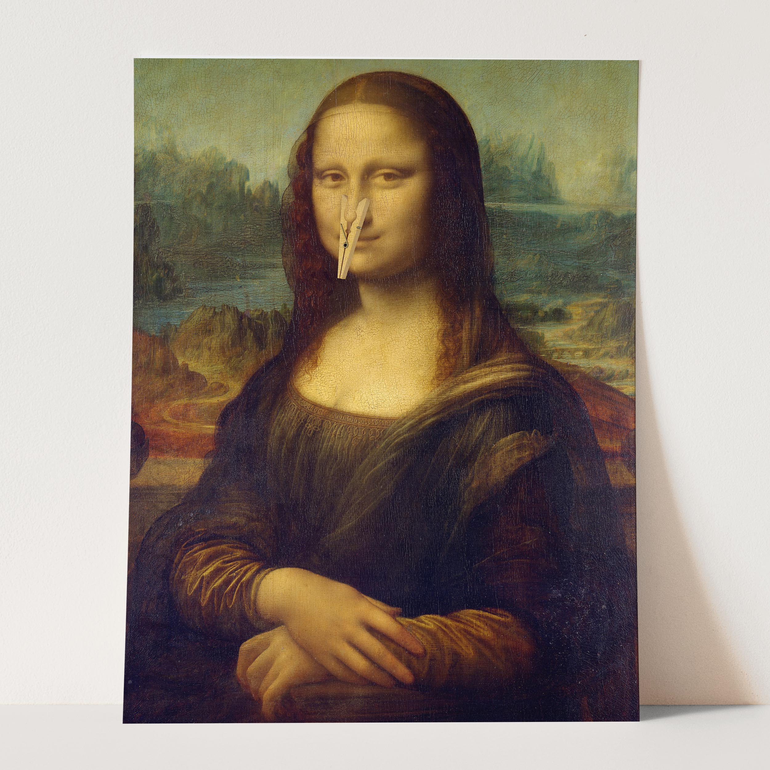 Mona Lisa Plugging Her Nose - Image 3
