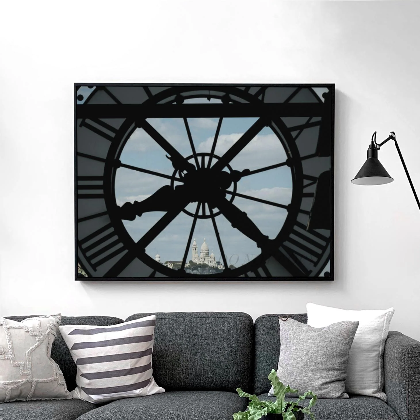 Mont Martre Through Orsay Clock - Image 2