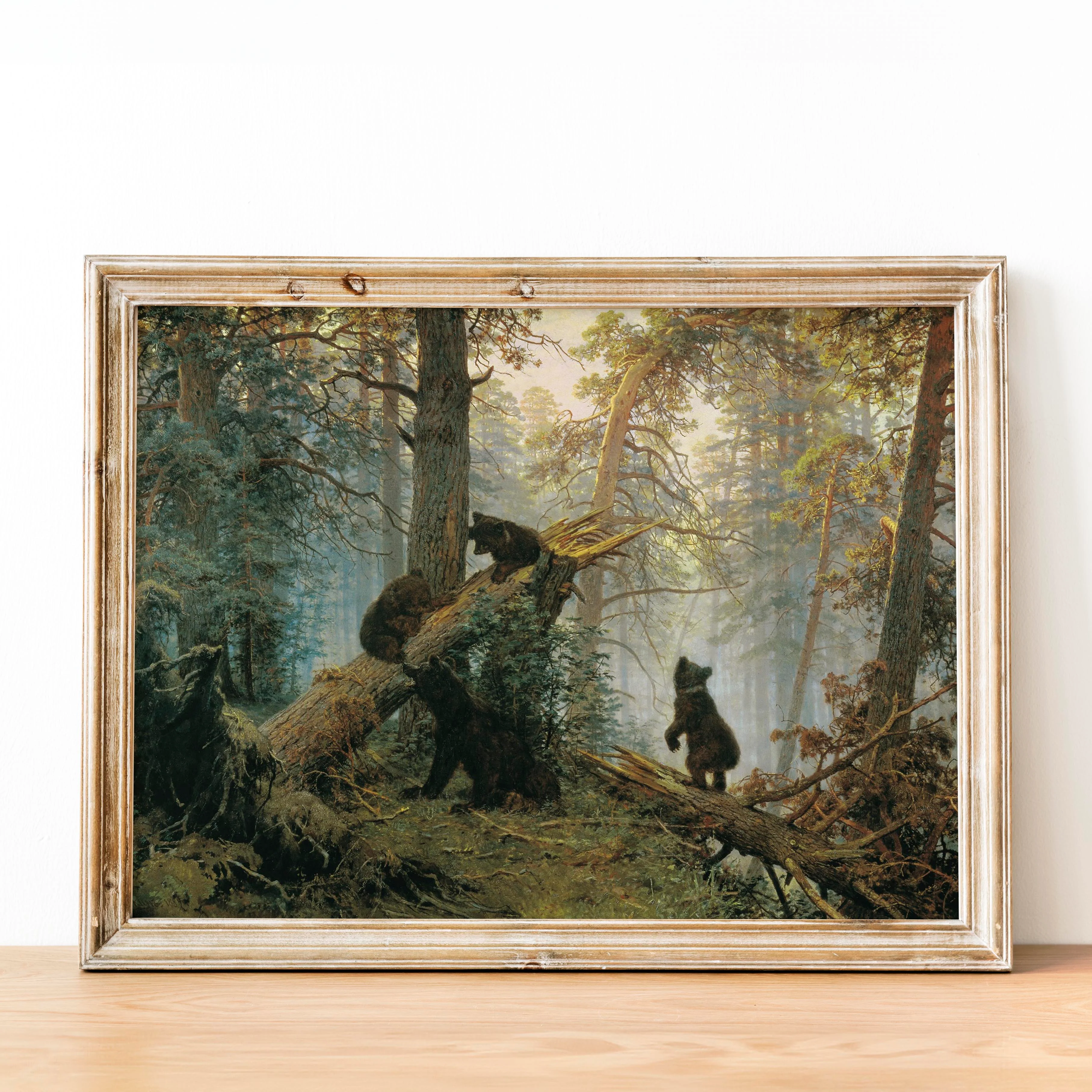 Morning in a Pine Forest - Image 2