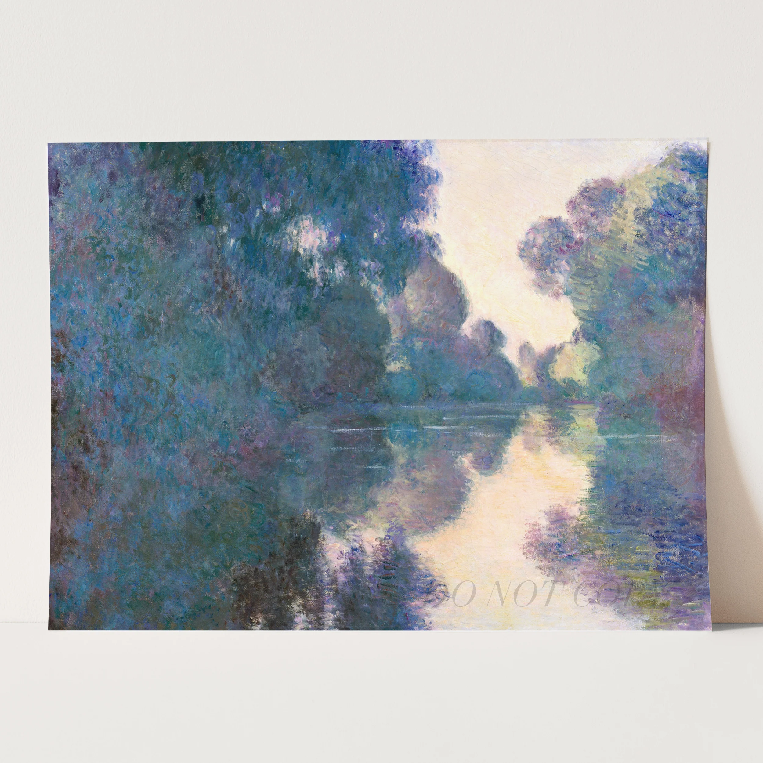 Morning On The Seine Near Giverny (1897) by Claude Monet - Image 3