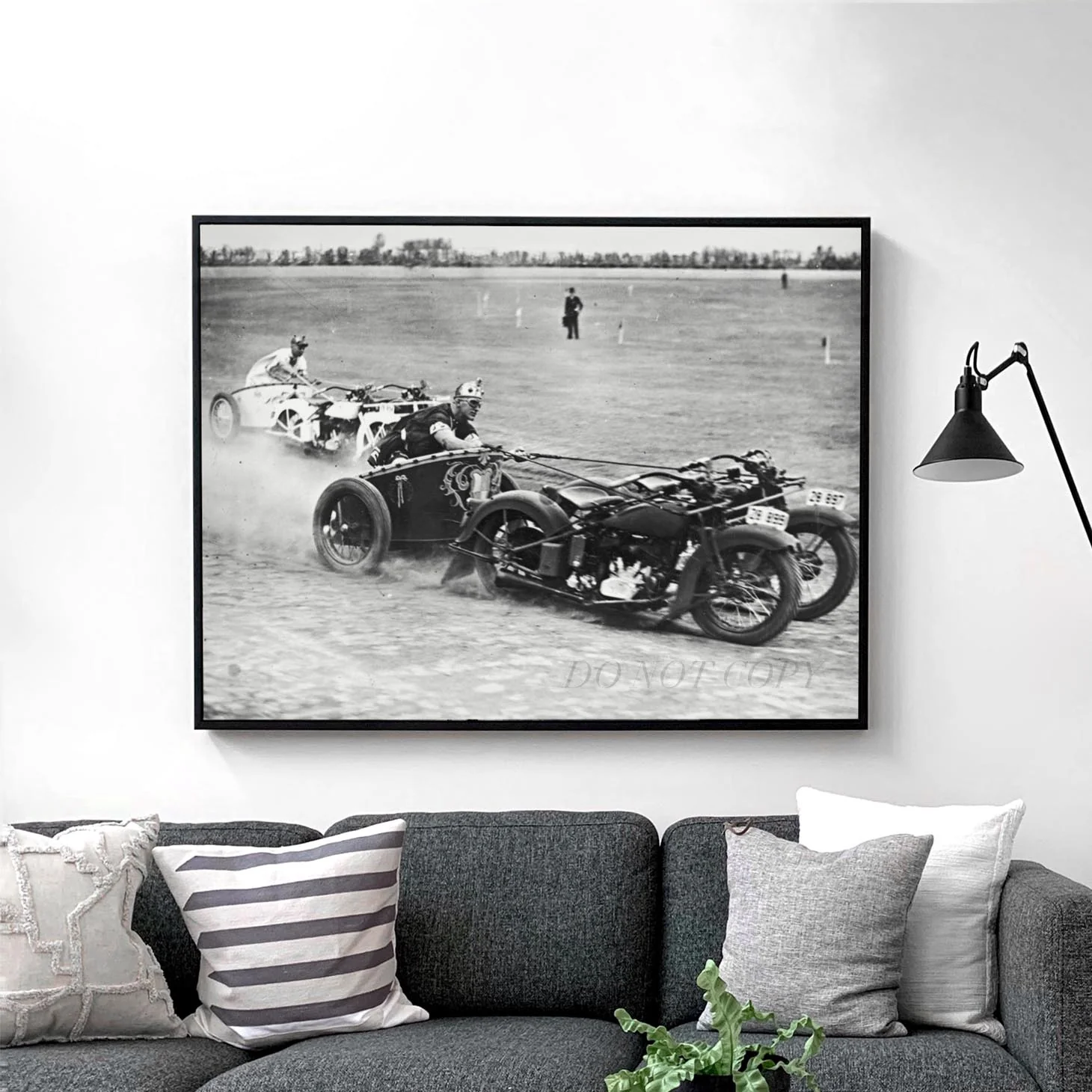 Motorcycle Chariot Race, Australia 1930s - Image 2
