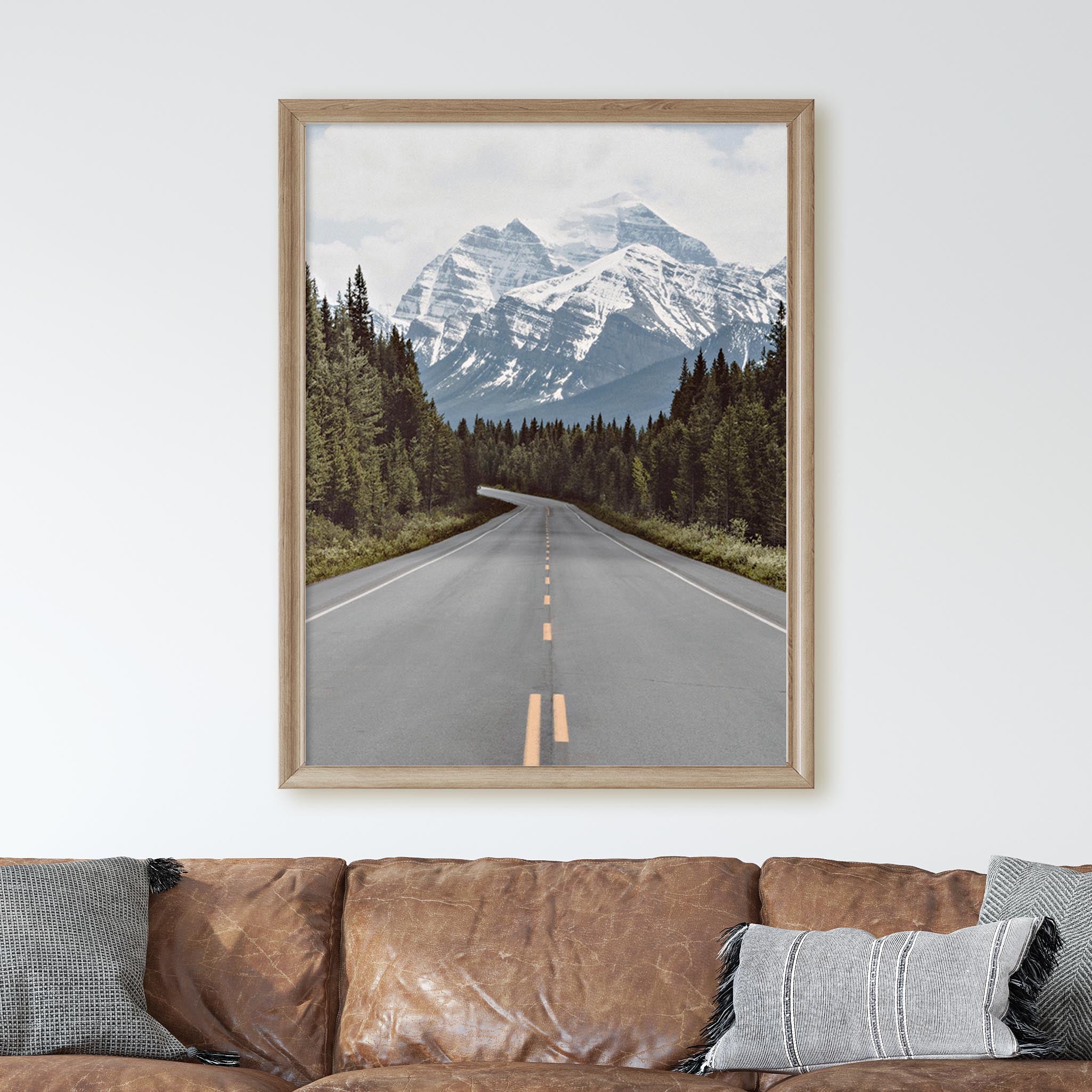 Mountain Road in Alaska - Image 3