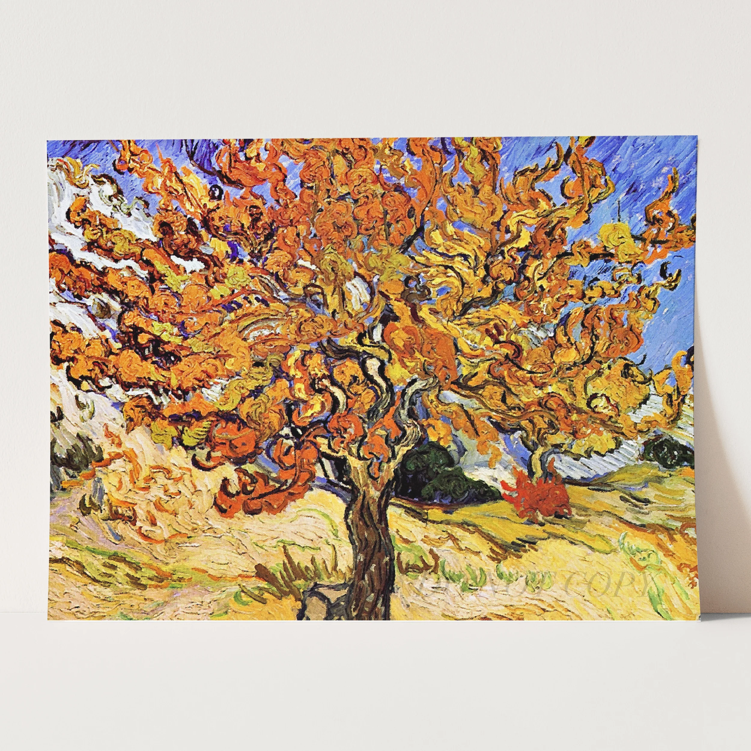 Mulberry Tree Van Gogh 1889 - Image 3