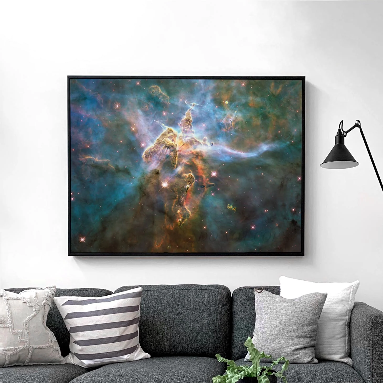 Mystic Mountain in Carina Nebula (NASA Hubble Space Telescope) - Image 2