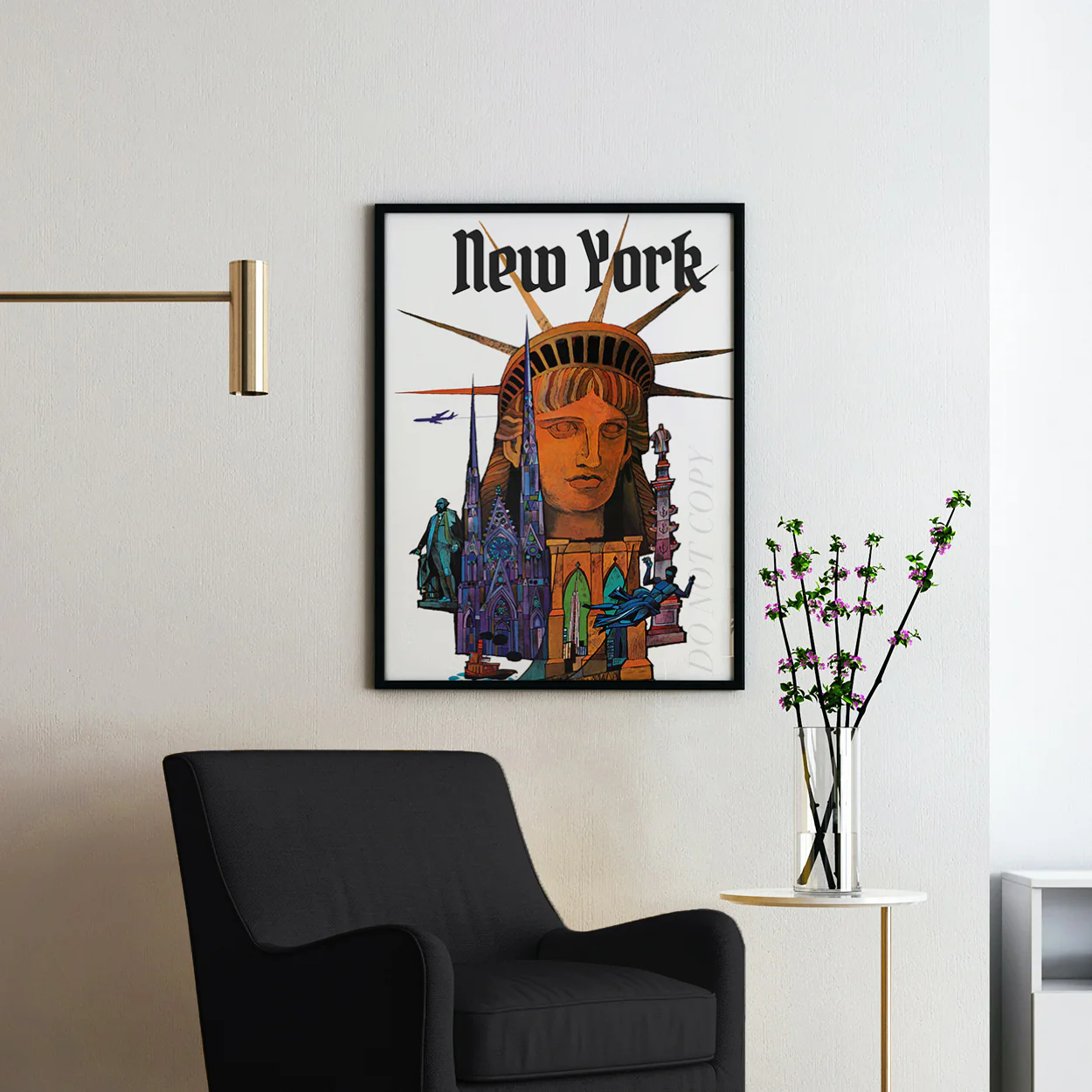 New York Travel Poster - Image 2