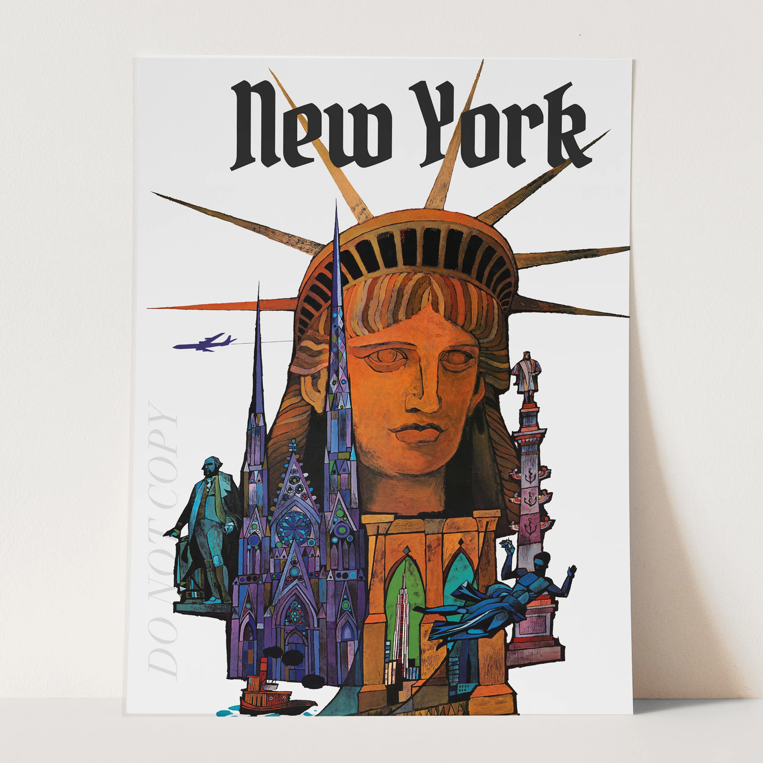 New York Travel Poster - Image 3
