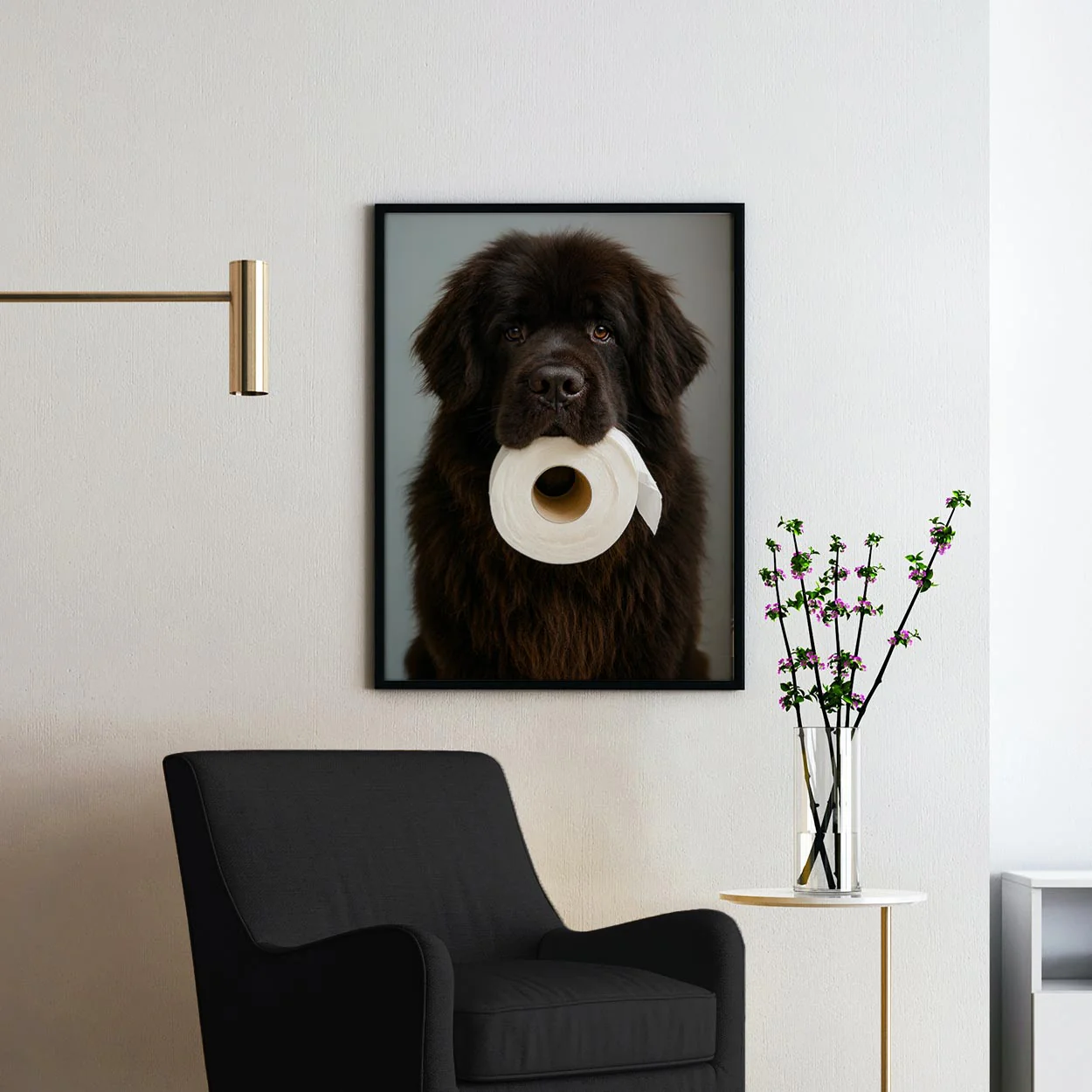 Newfoundland Dog Toilet Paper - Image 2