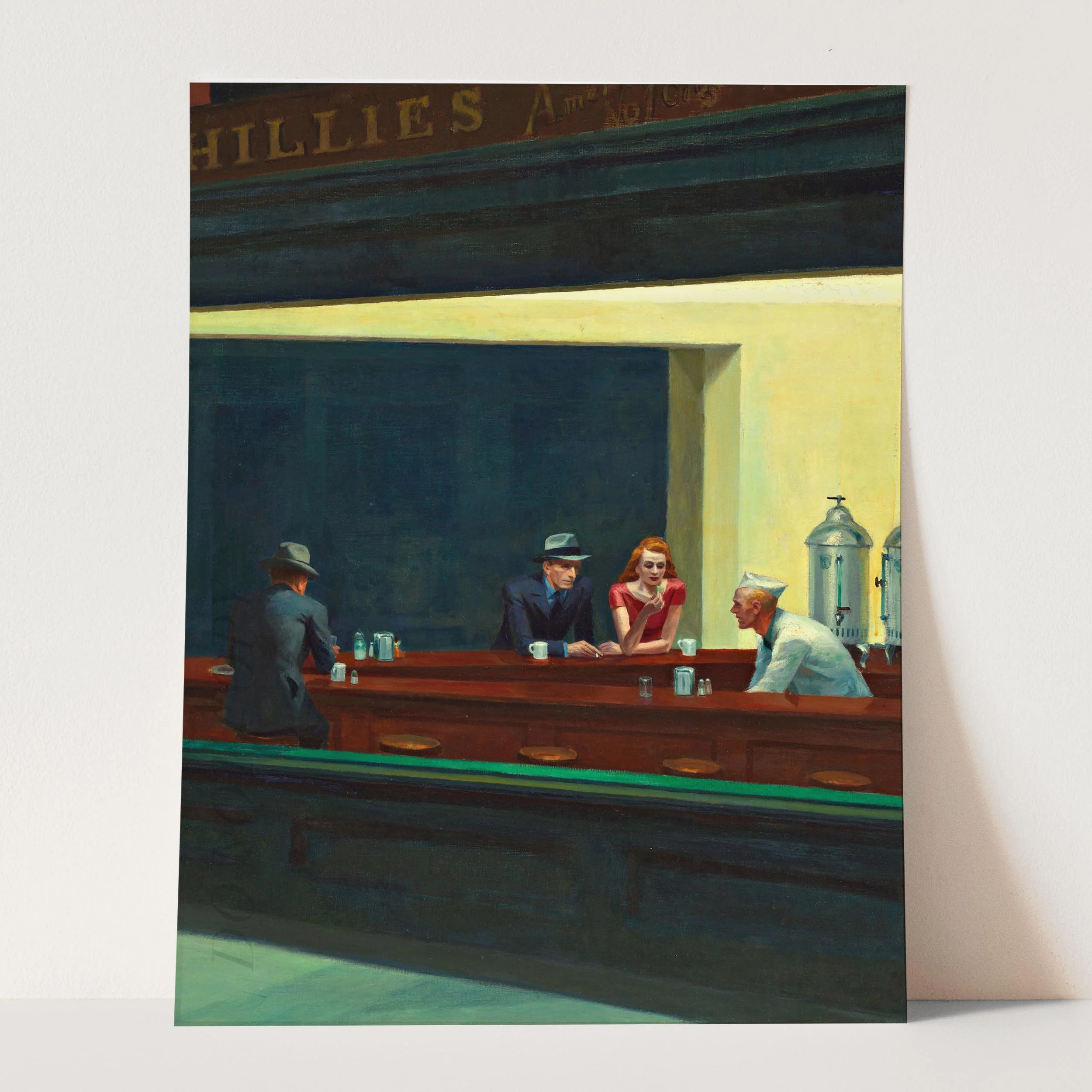 Nighthawks by Edward Hopper - Image 3