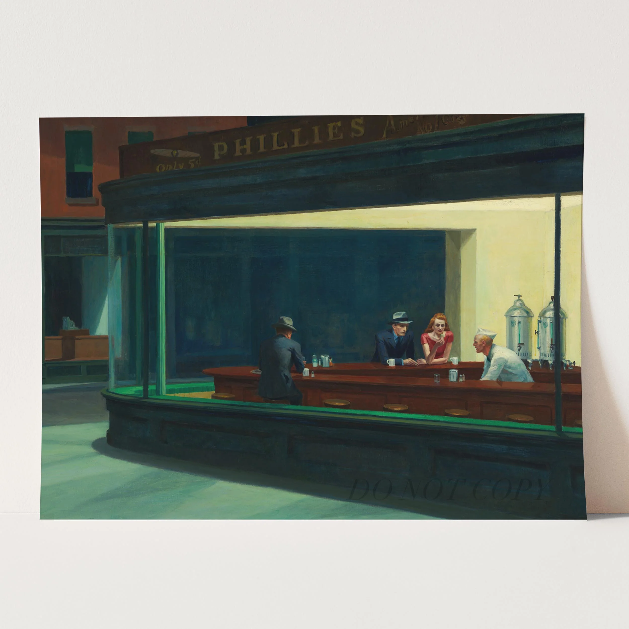 Nighthawks by Edward Hopper - Image 5