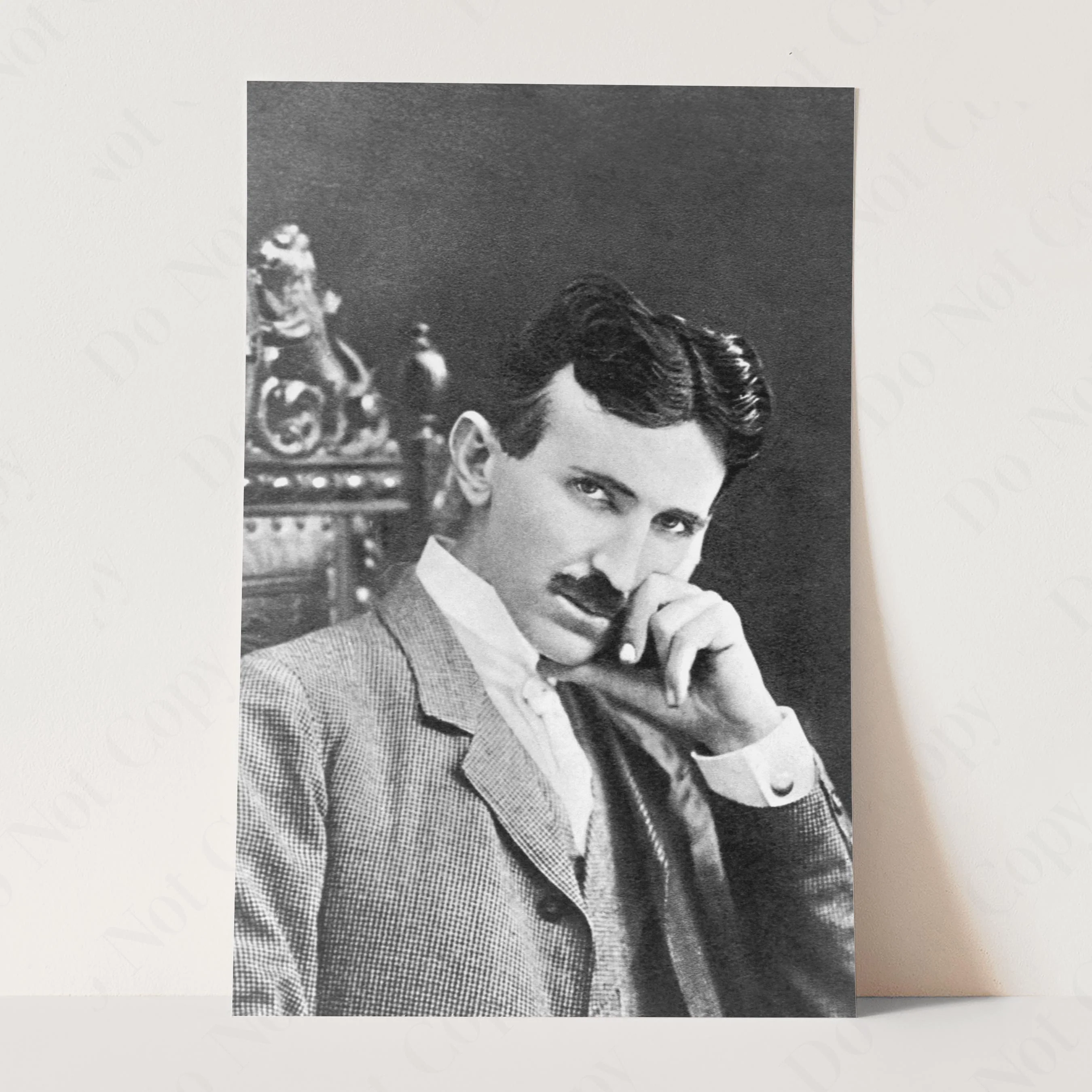 Nikola Tesla Portrait - Image 3