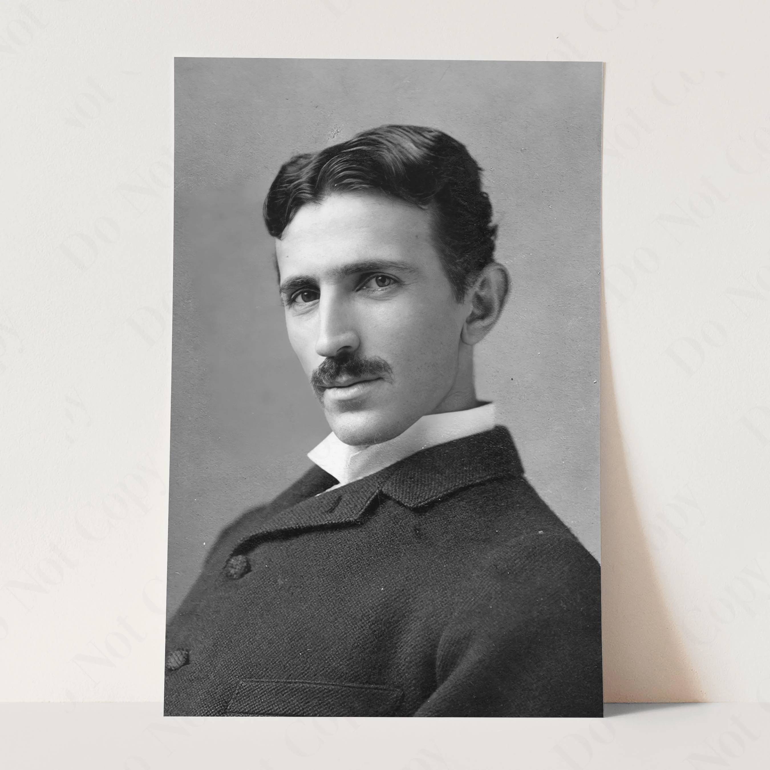 Nikola Tesla Portrait - Image 3