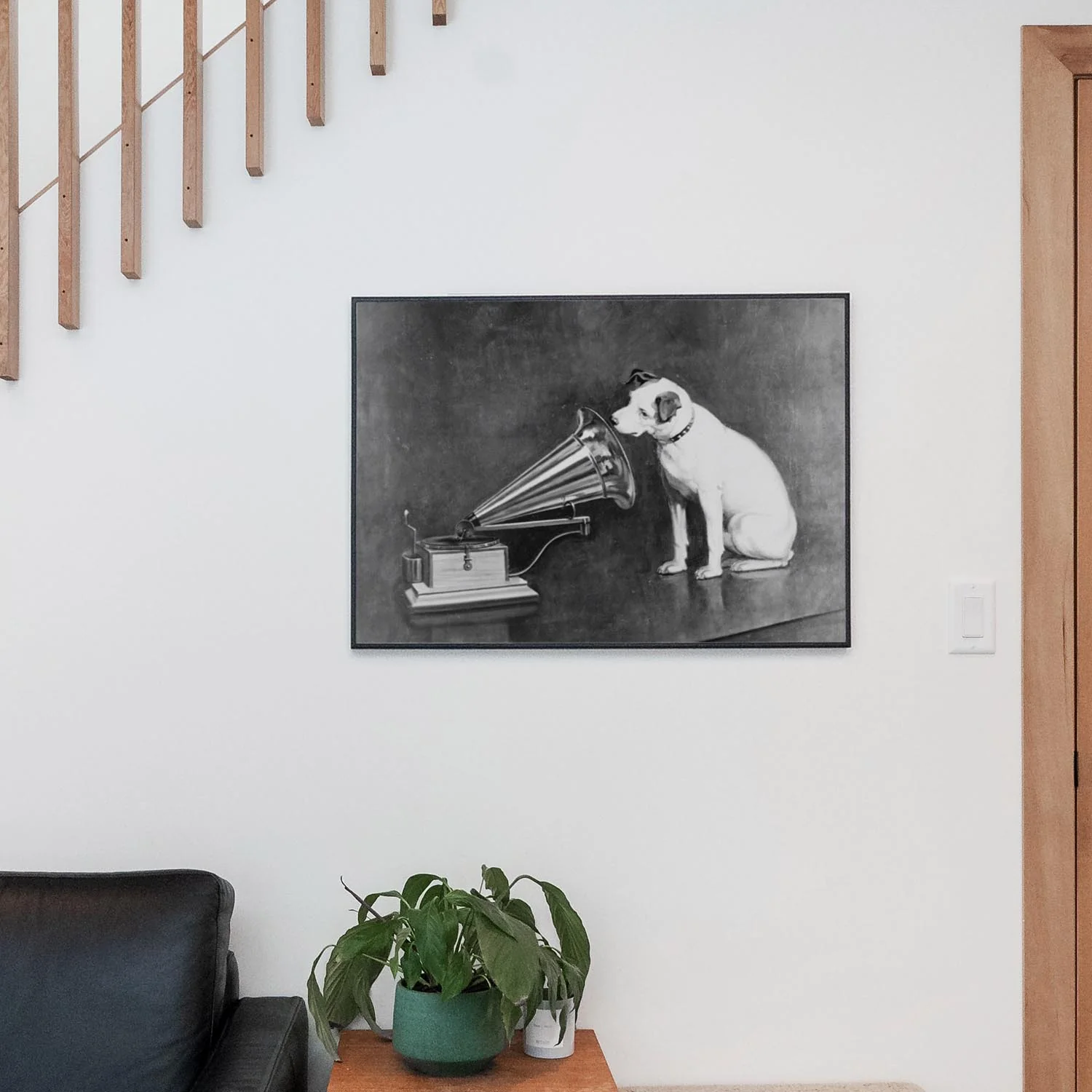 Nipper the Dog Listening to a Phonograph 1898 - Image 2