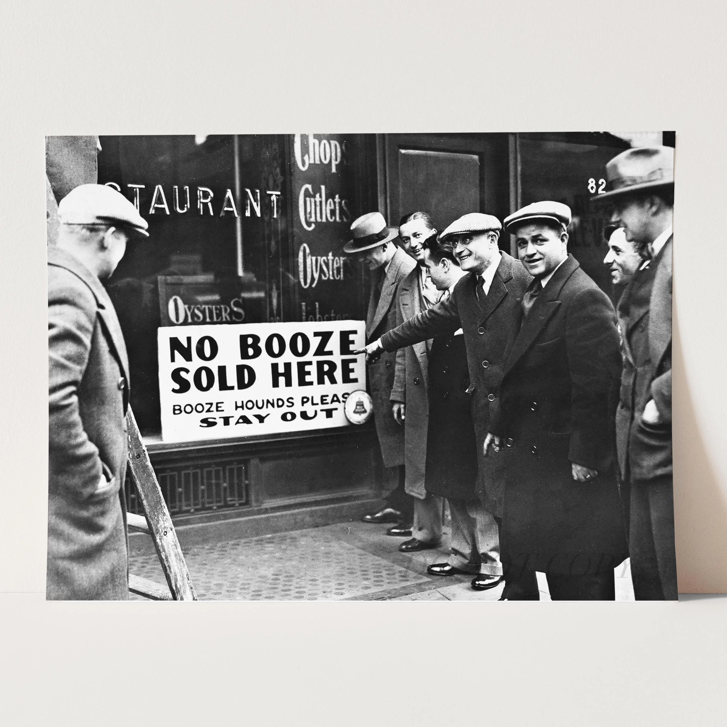 No Booze Sold Here - Prohibition 1920s - Image 3