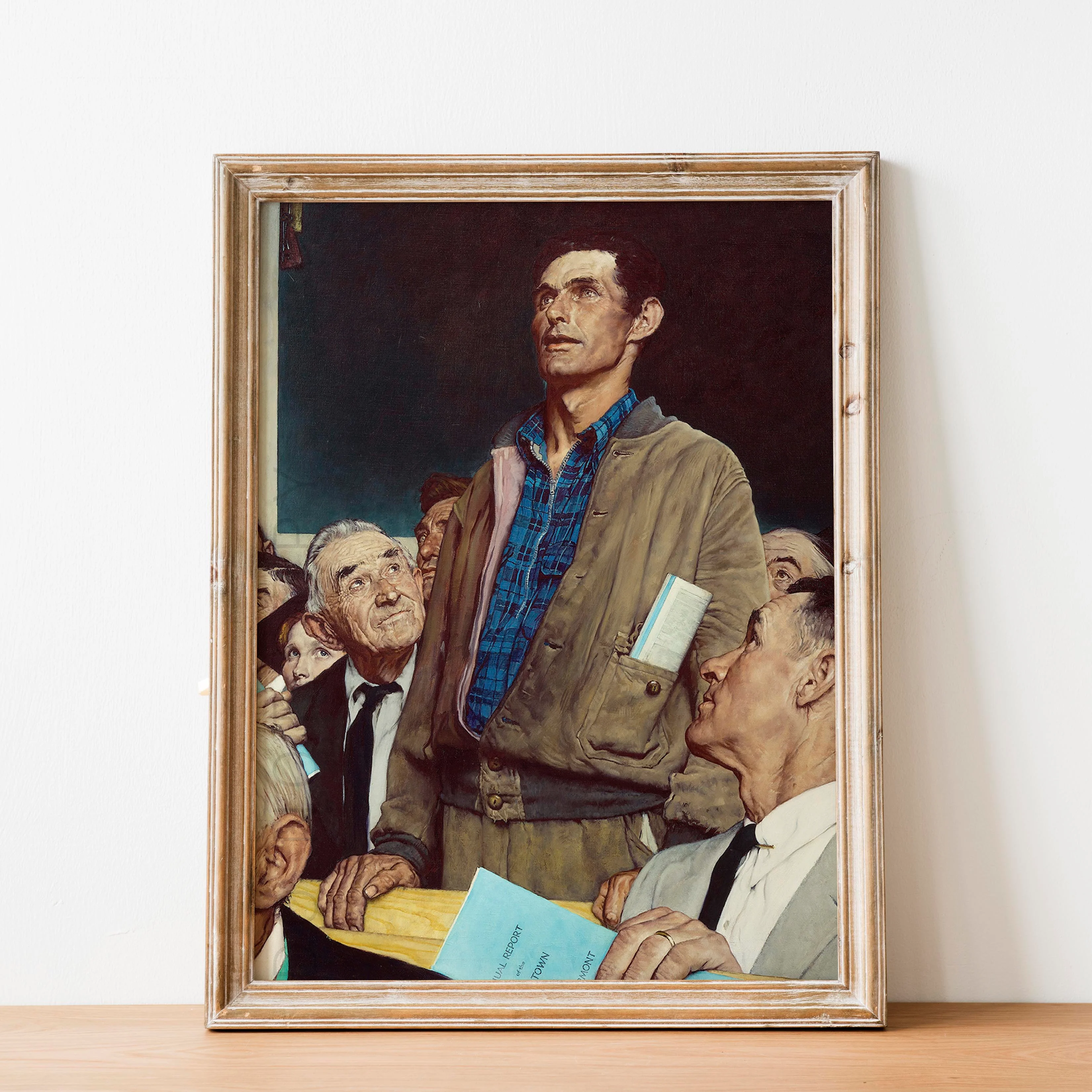 Norman Rockwell Freedom of Speech - Image 2
