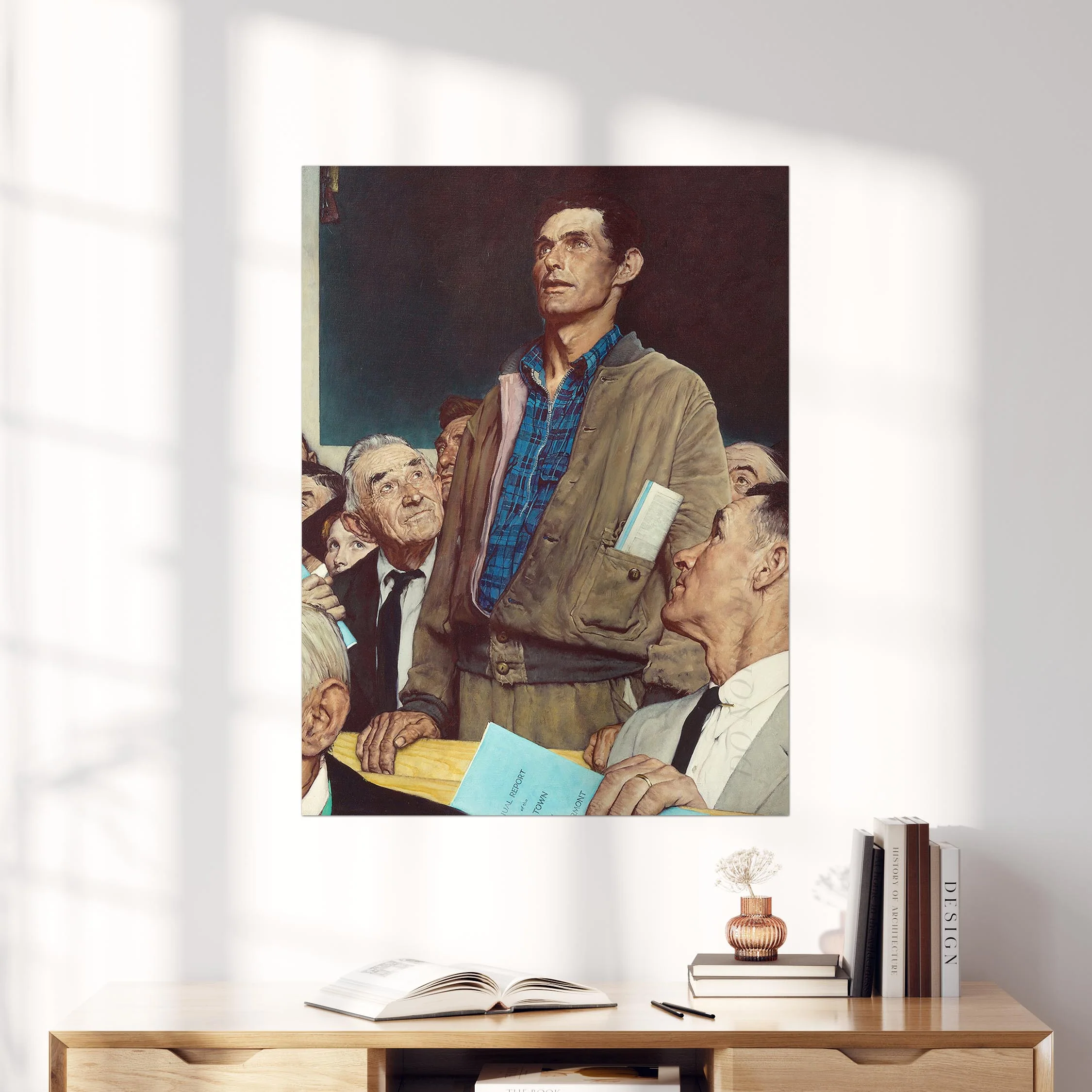 Norman Rockwell Freedom of Speech - Image 4