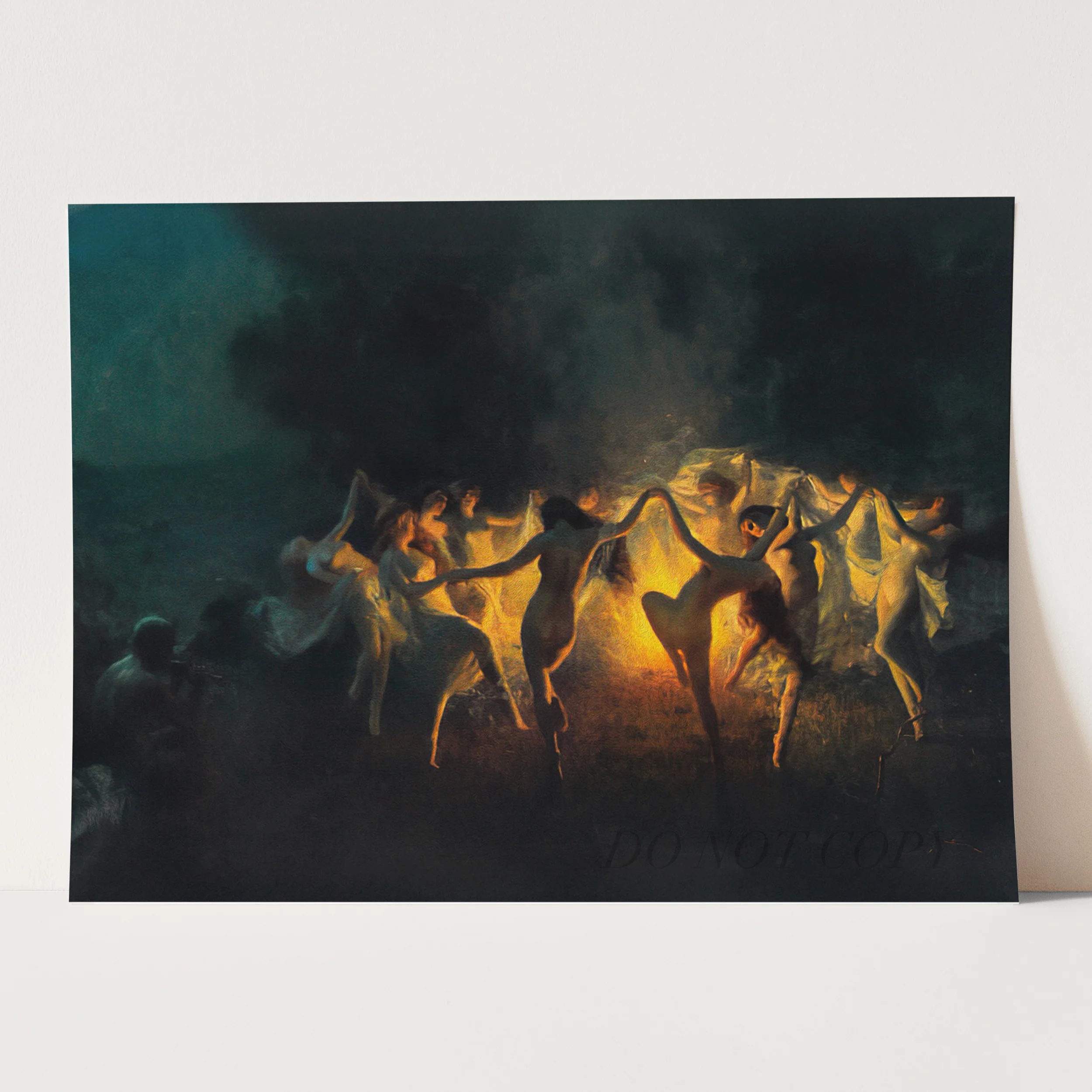Nymphs Dancing to Pans Flute by Joseph Tomanek - Image 3