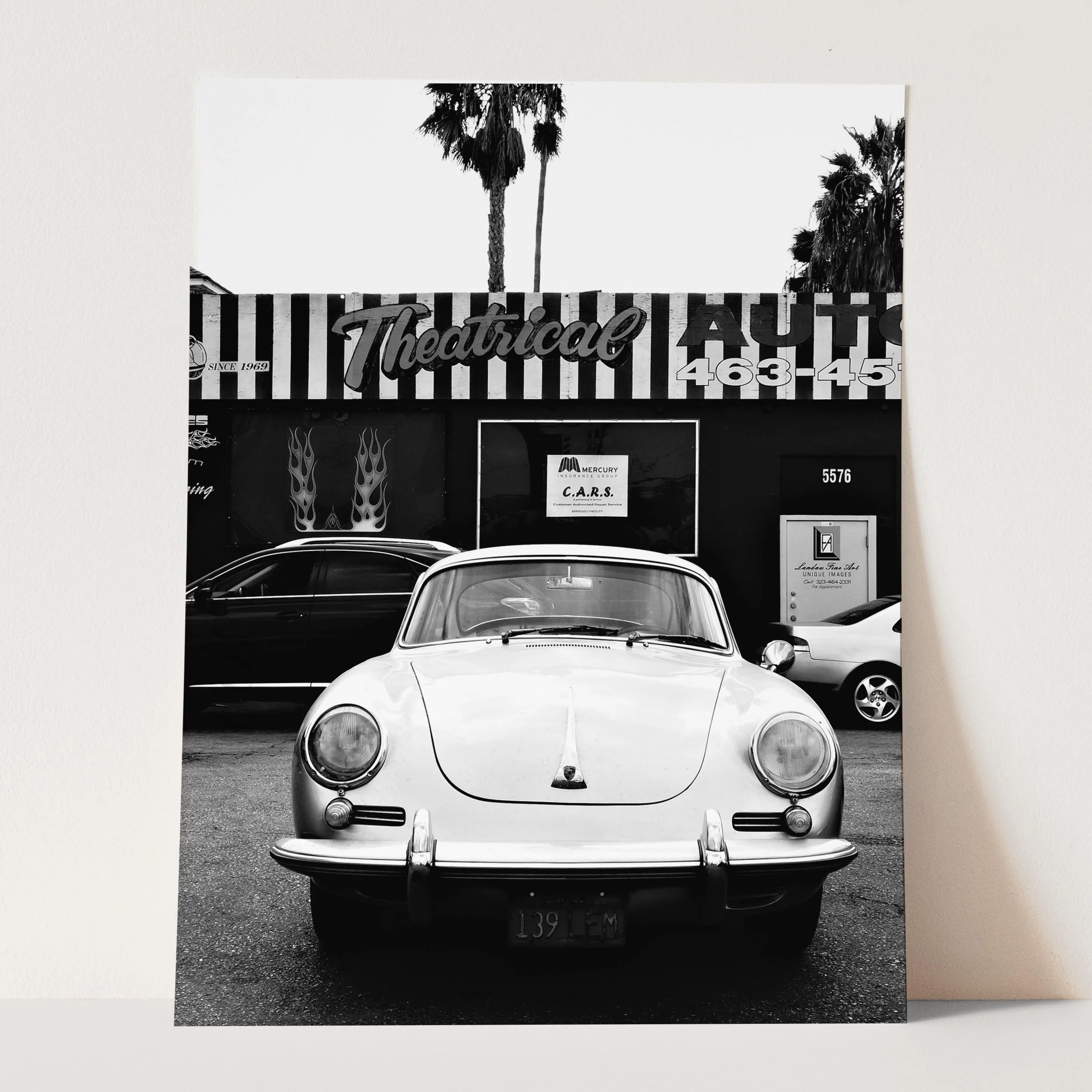 Old Silver Porsche - Image 3