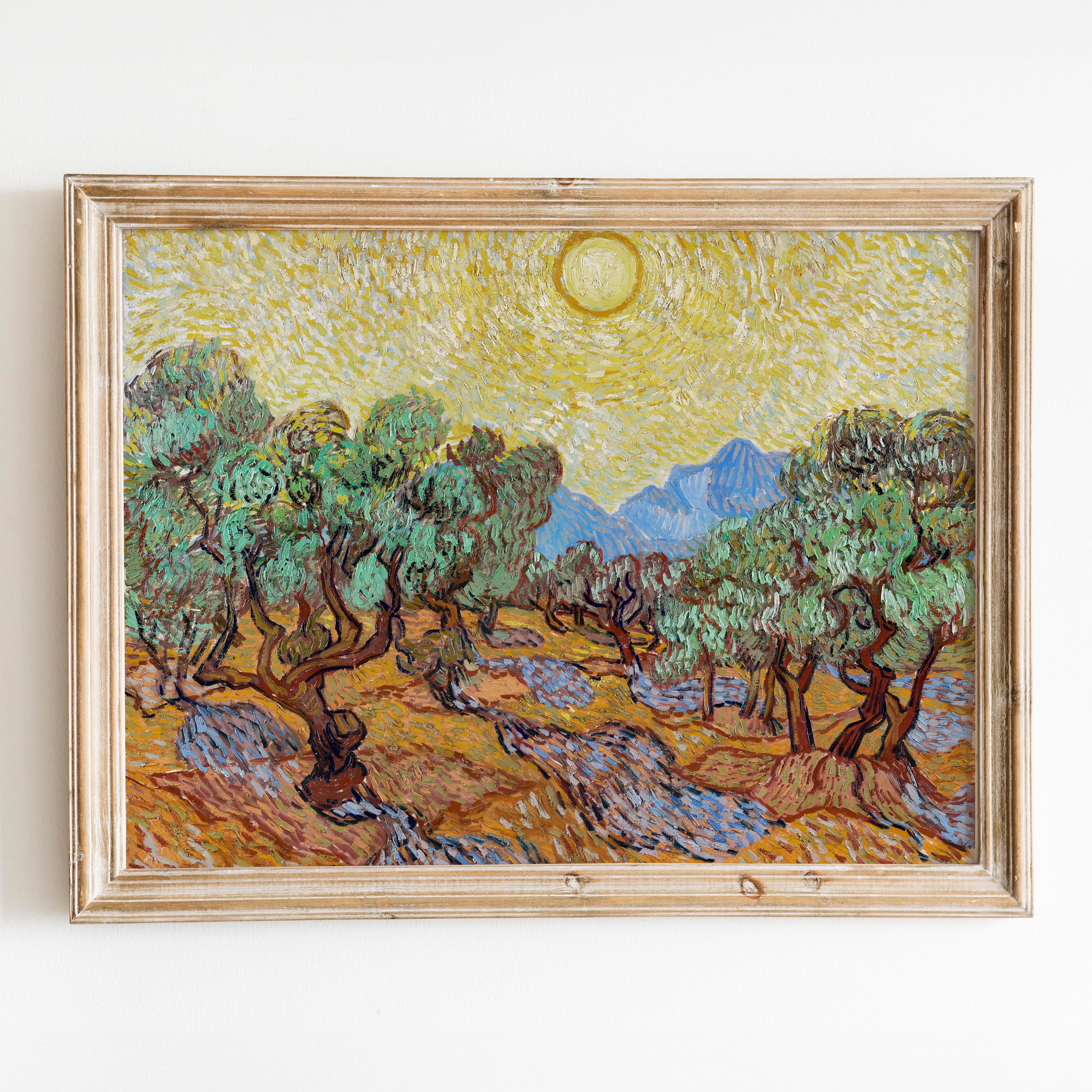 Olive Trees (1889) by Van Gogh