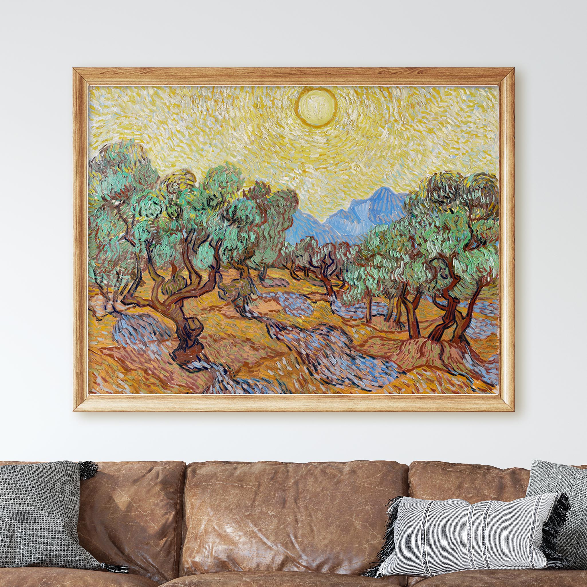 Olive Trees (1889) by Van Gogh - Image 2