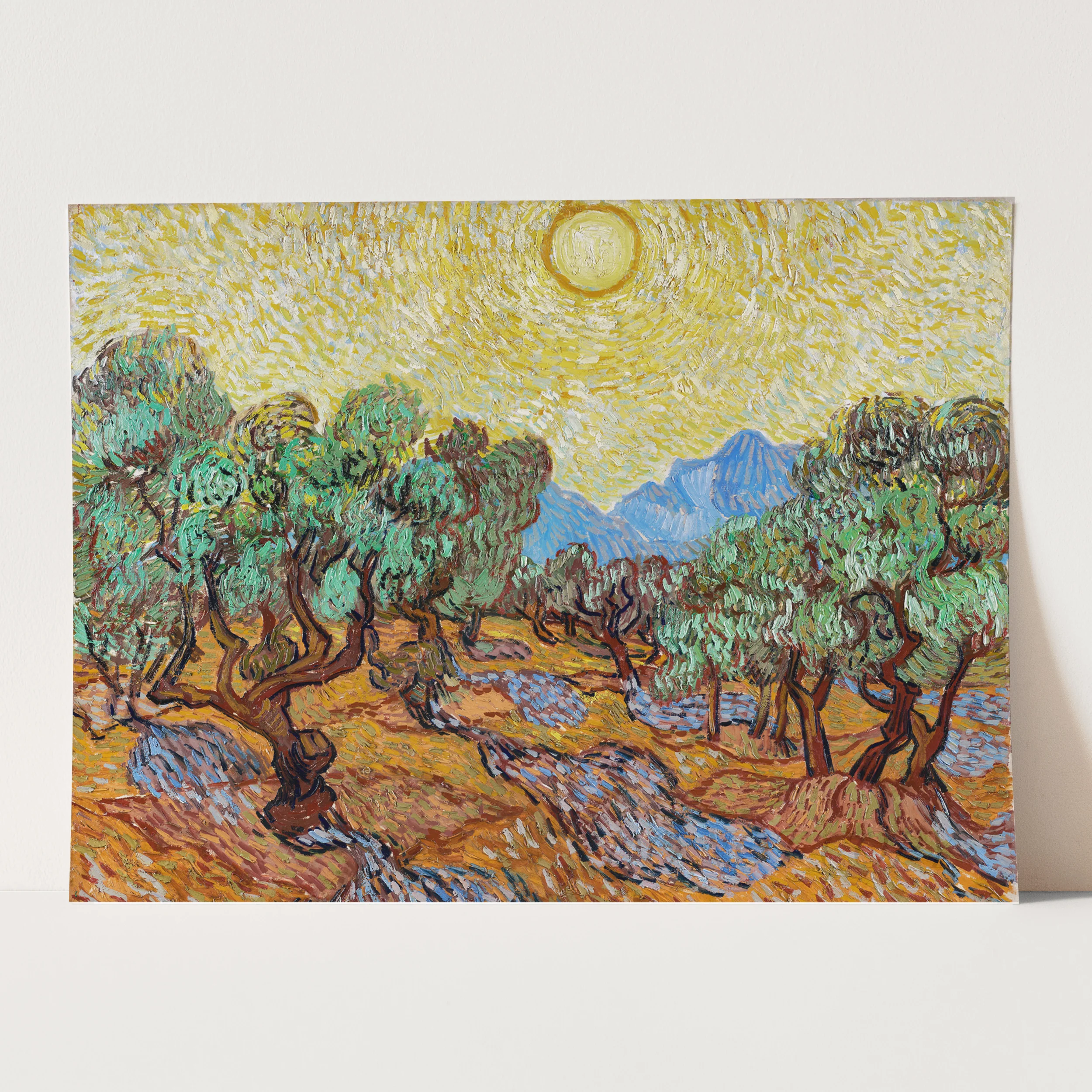 Olive Trees (1889) by Van Gogh - Image 3