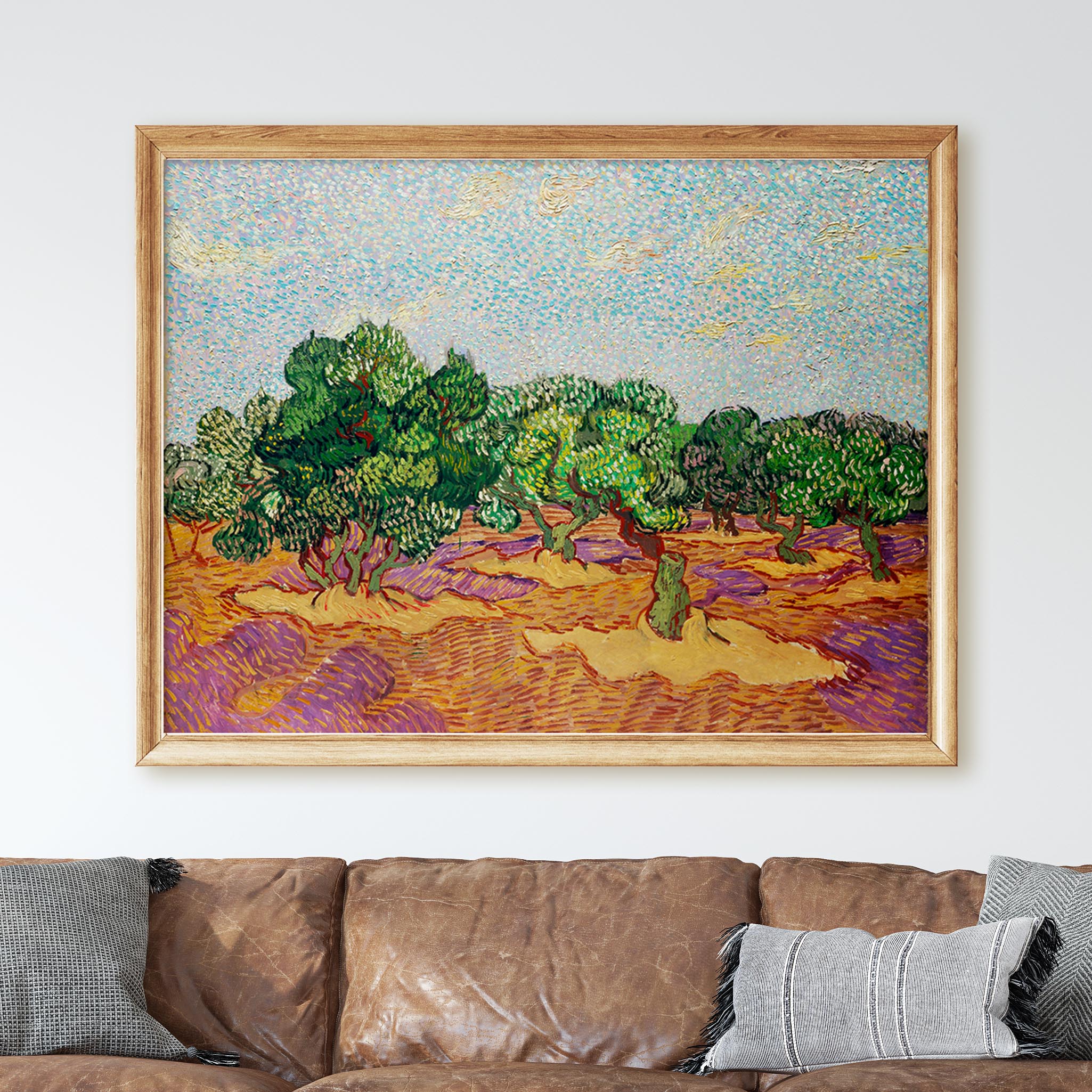 Olive Trees (1889) by Vincent Van Gogh - Image 2