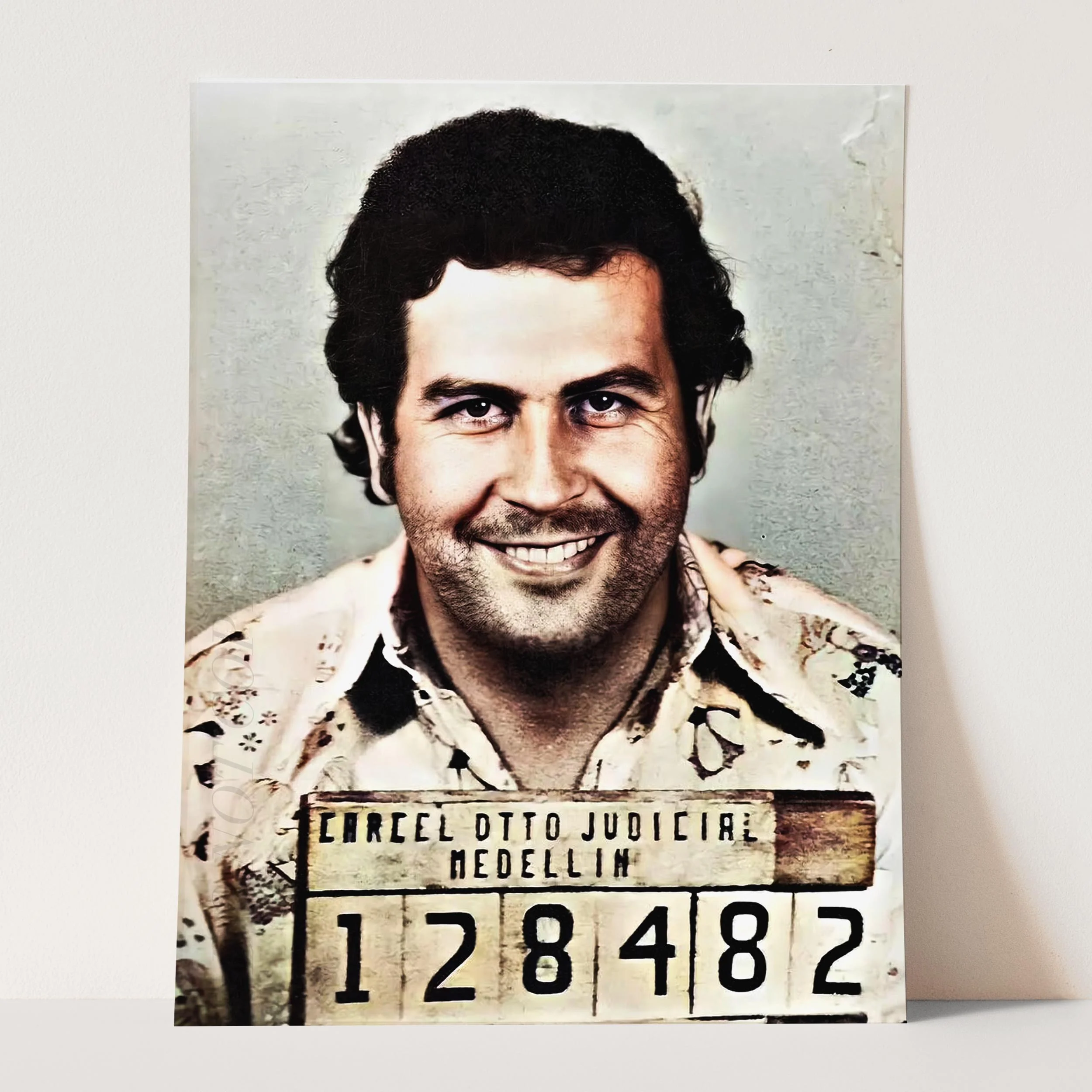 Pablo Escobar Prison Mug Shot - Image 5