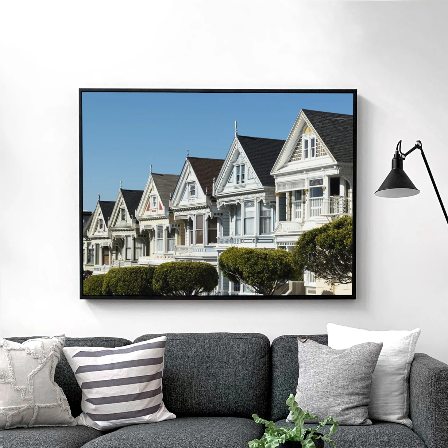 Painted Ladies Row of Victorian Houses San Francisco - Image 2