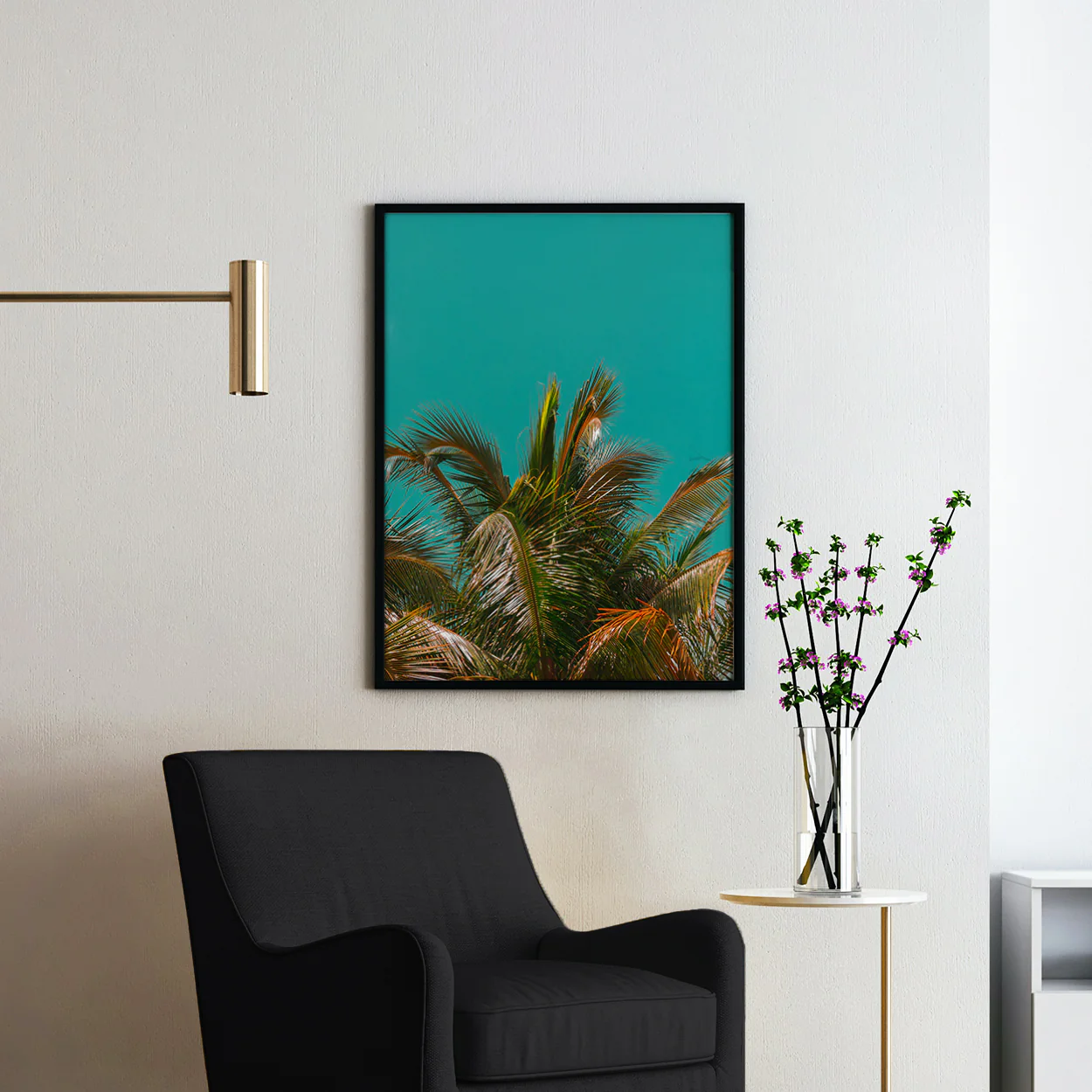 Palm Tree - Aqua - Image 2