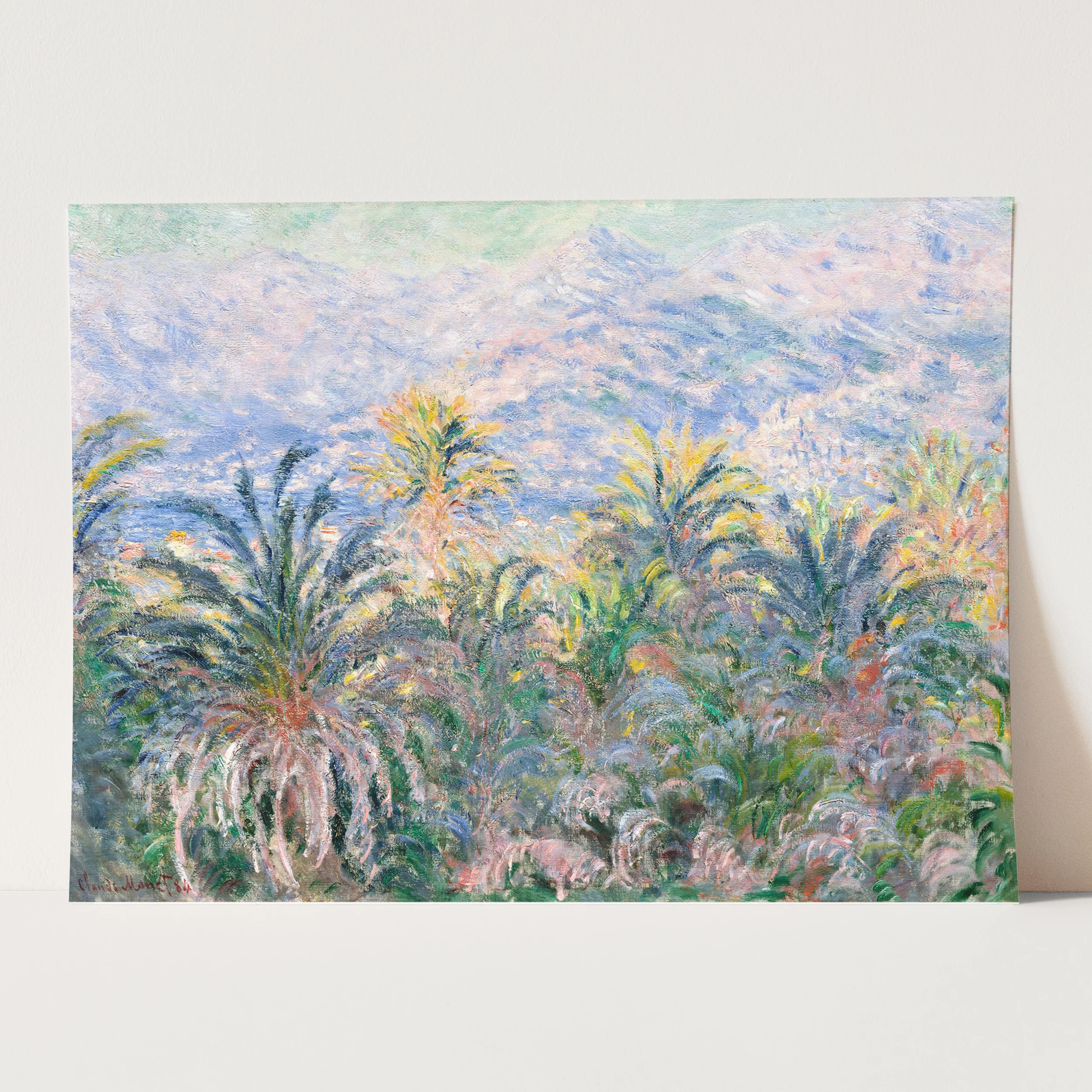 Palm Trees at Bordighera (1884) by Claude Monet - Image 3