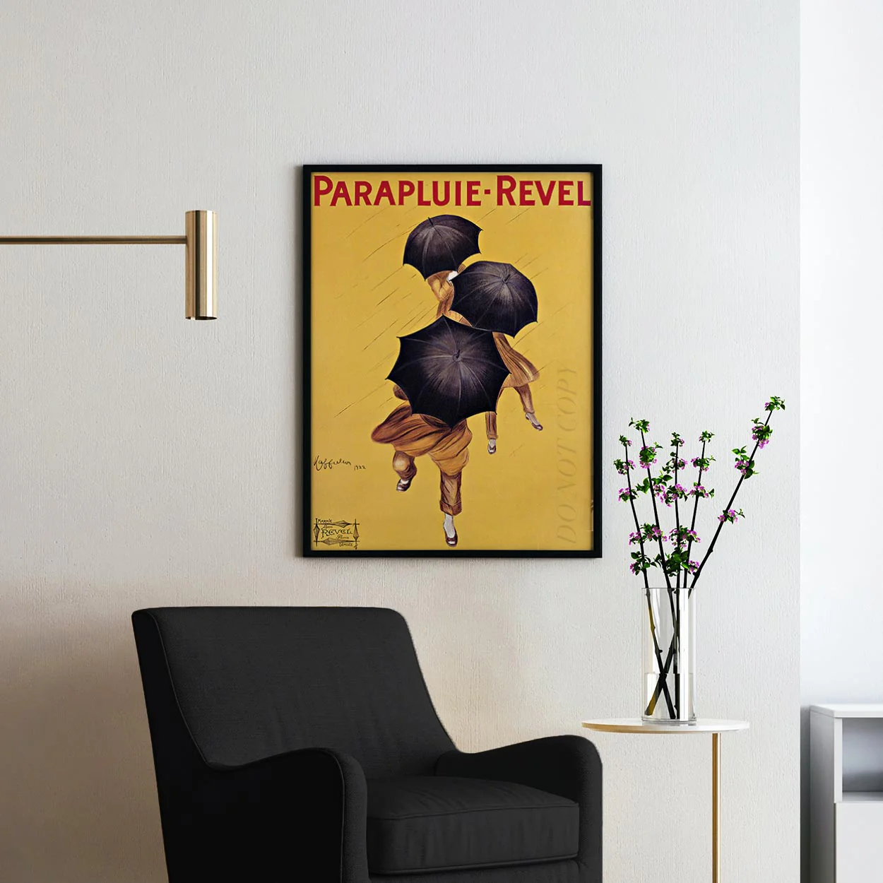 Parapluie-Revel, 1922 - Vintage Advertising Poster - Image 2