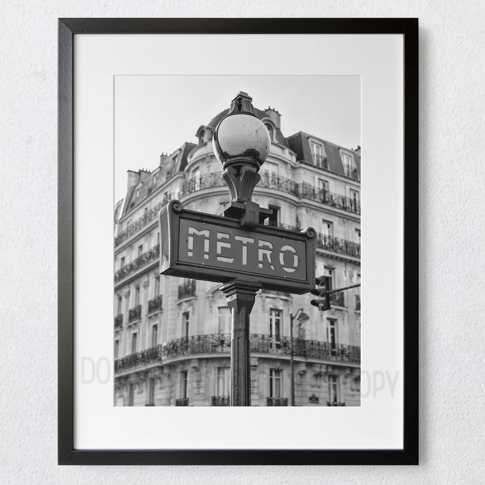 Paris Metro Place de la Bastille Metro Sign France - Image 3