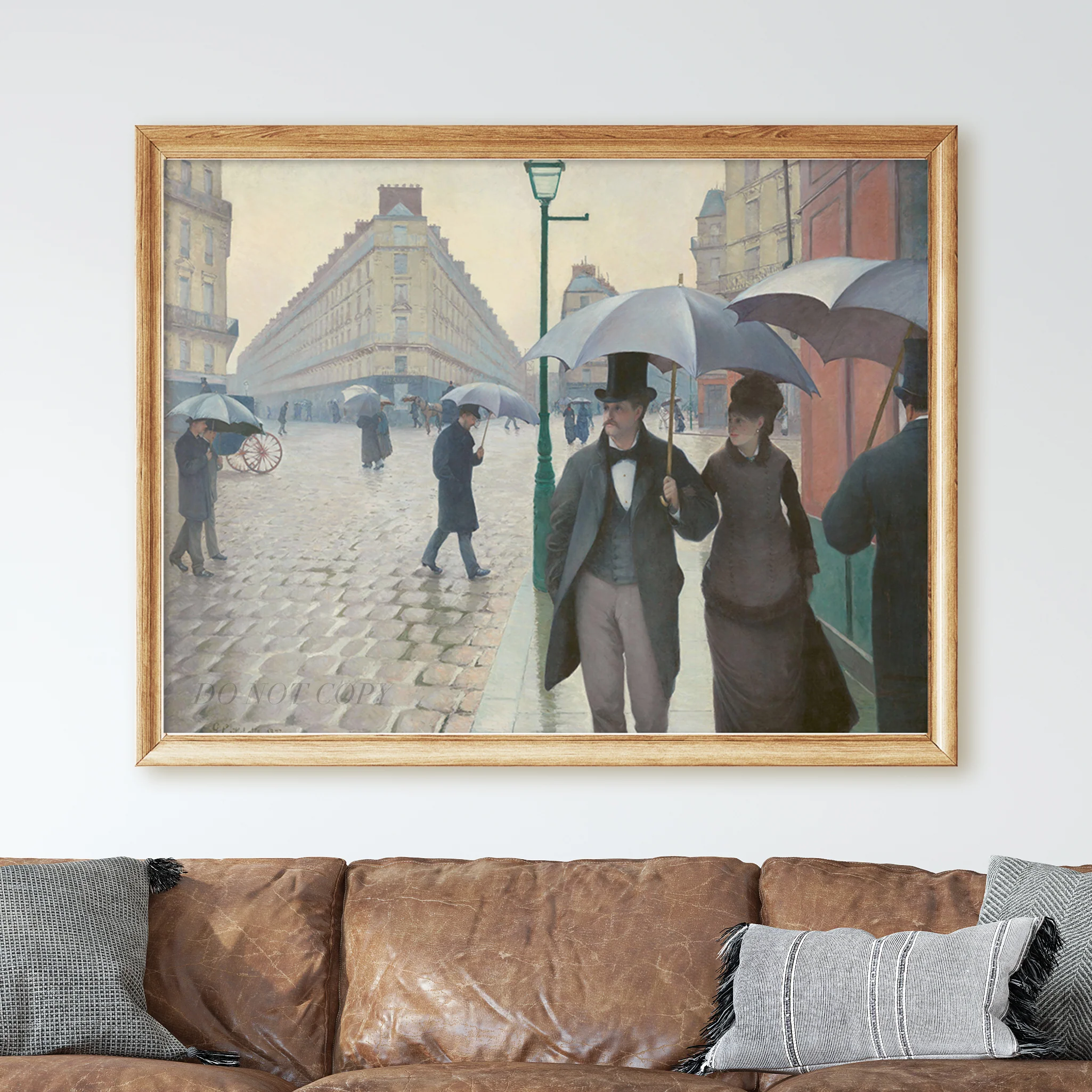 Paris Street; Rainy Day (1877) by Gustave Caillebotte - Image 2
