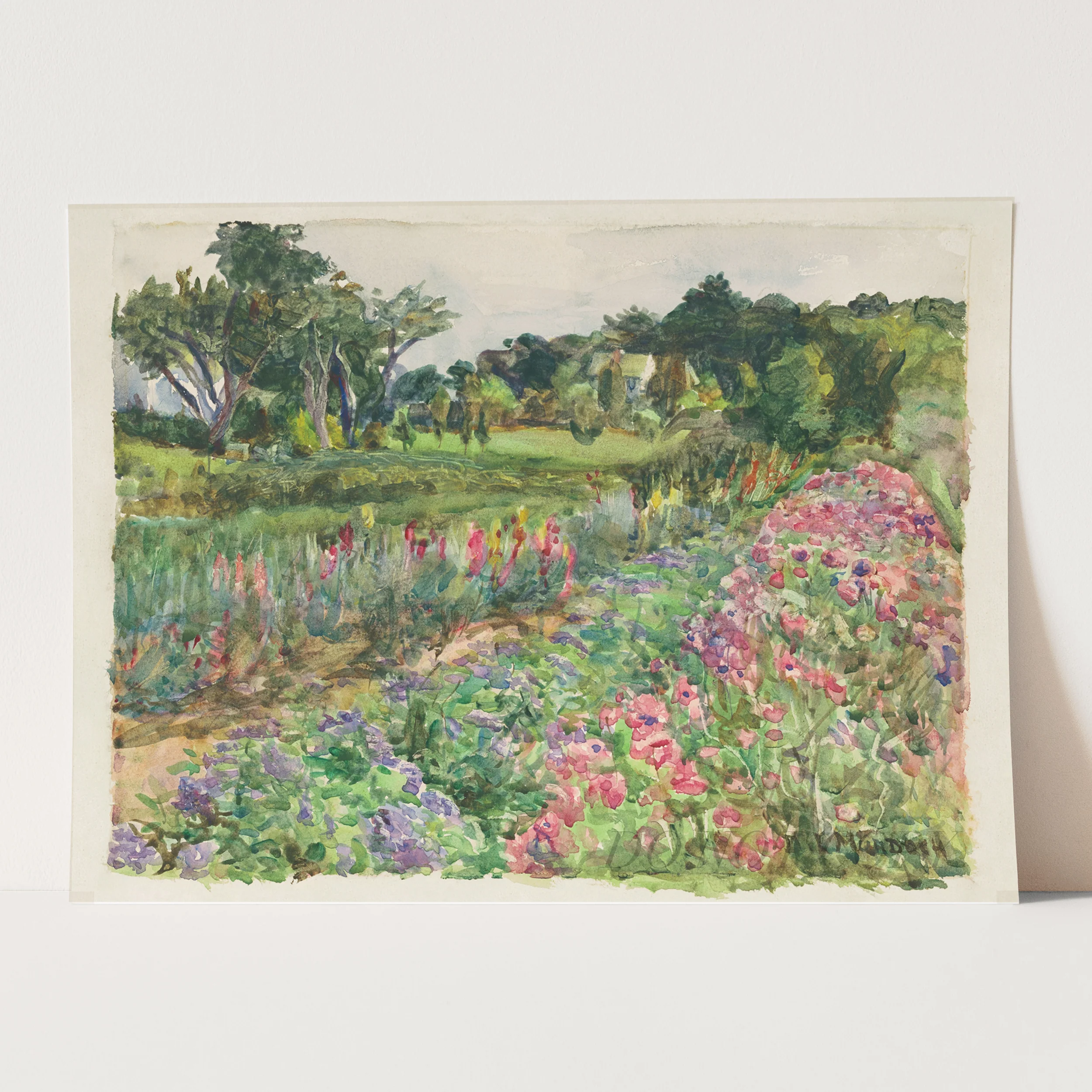 Parmelee Estate in Bloom (ca. 1920) by Dora Louise Murdoch - Image 3