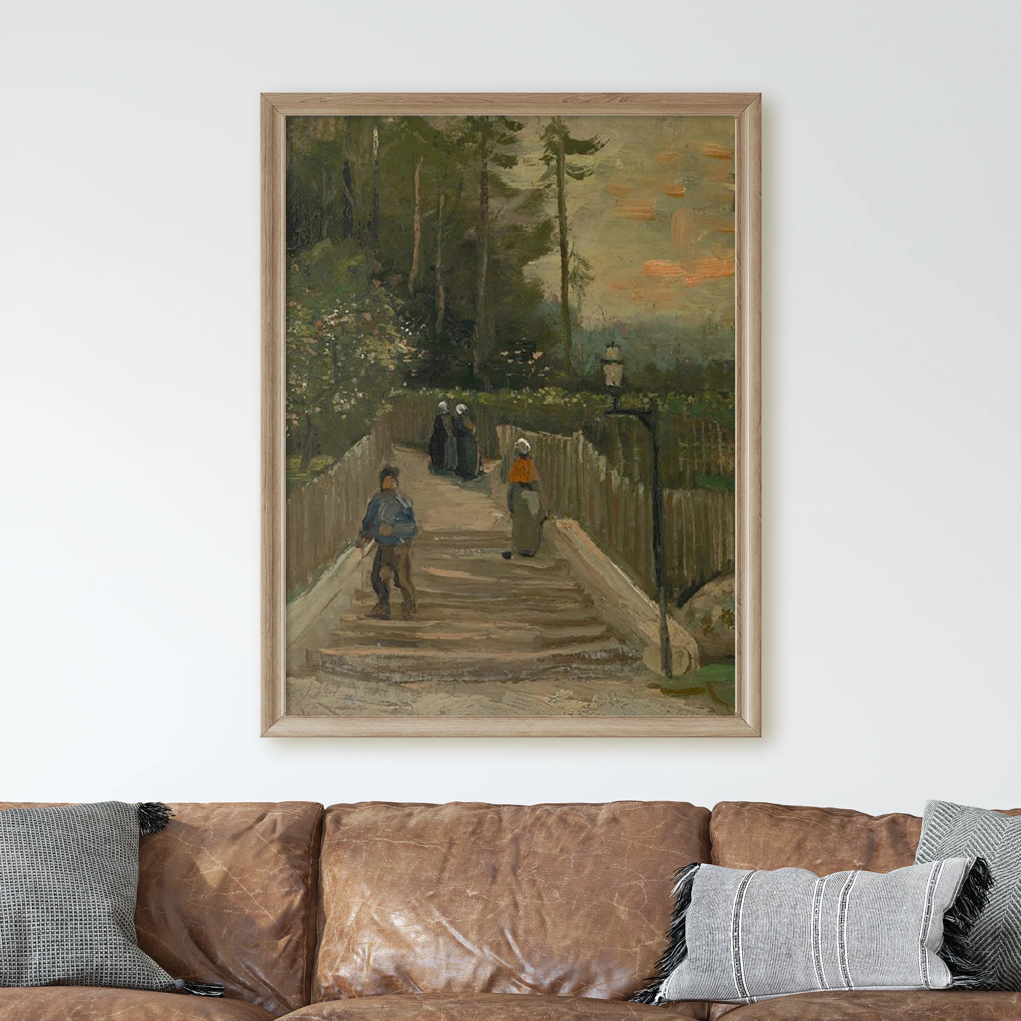 Path in Montmartre (1886) by Van Gogh - Image 2