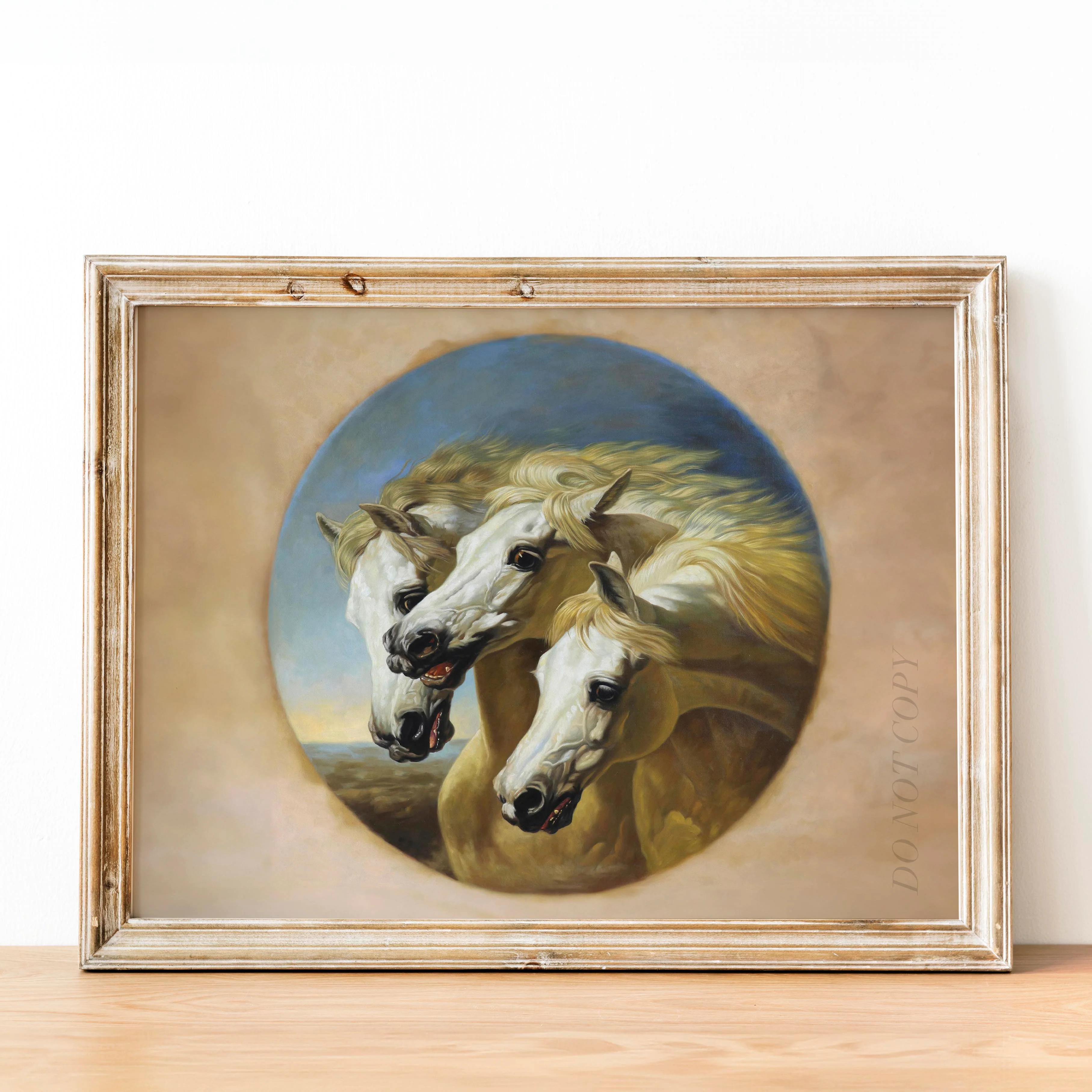 Pharaoh's Horses by John Frederick Herring - Image 2