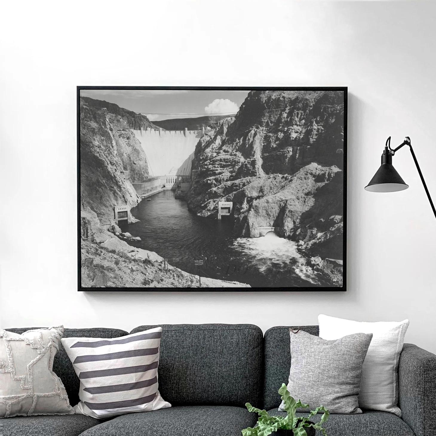 Photograph of the Boulder Dam Across the Colorado River 1941 - Image 2