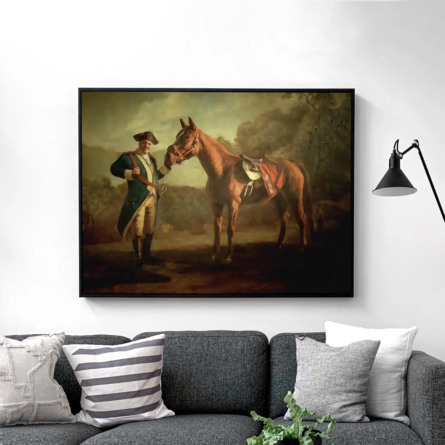 Pie O My Painting The Sopranos: Tony with Pie-O-My Horse - Image 2