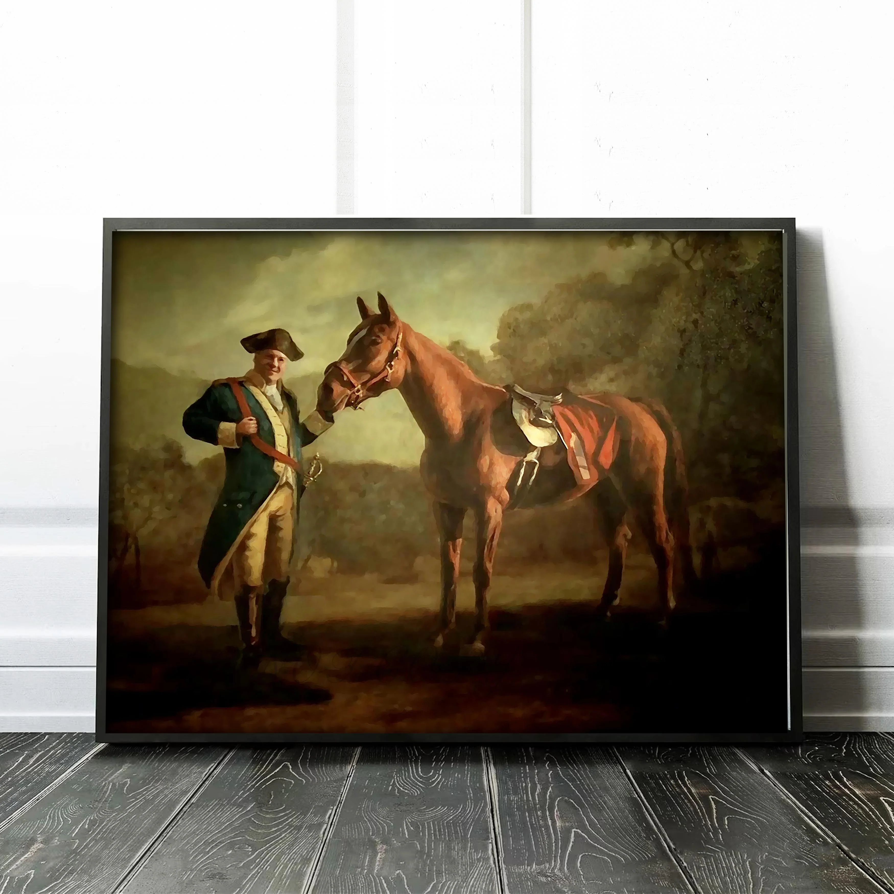 Pie O My Painting The Sopranos: Tony with Pie-O-My Horse - Image 3