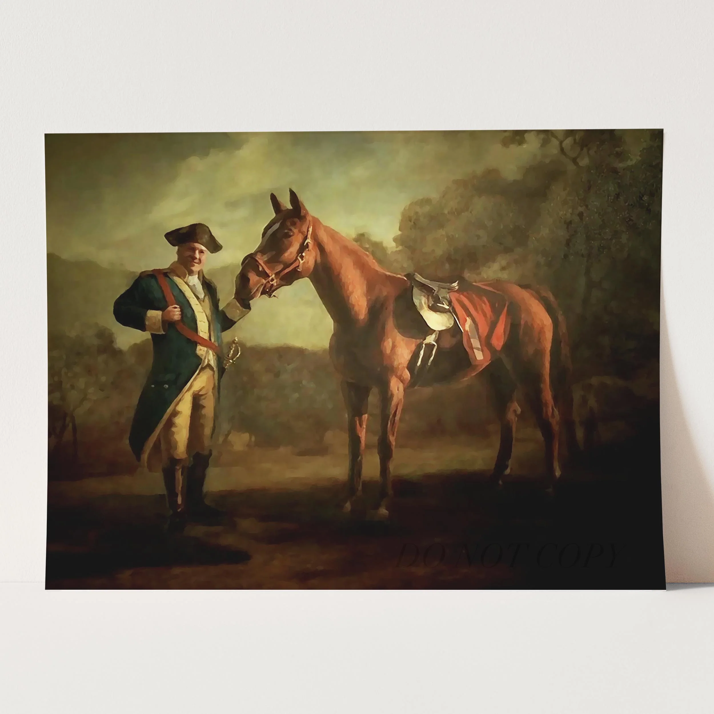 Pie O My Painting The Sopranos: Tony with Pie-O-My Horse - Image 5