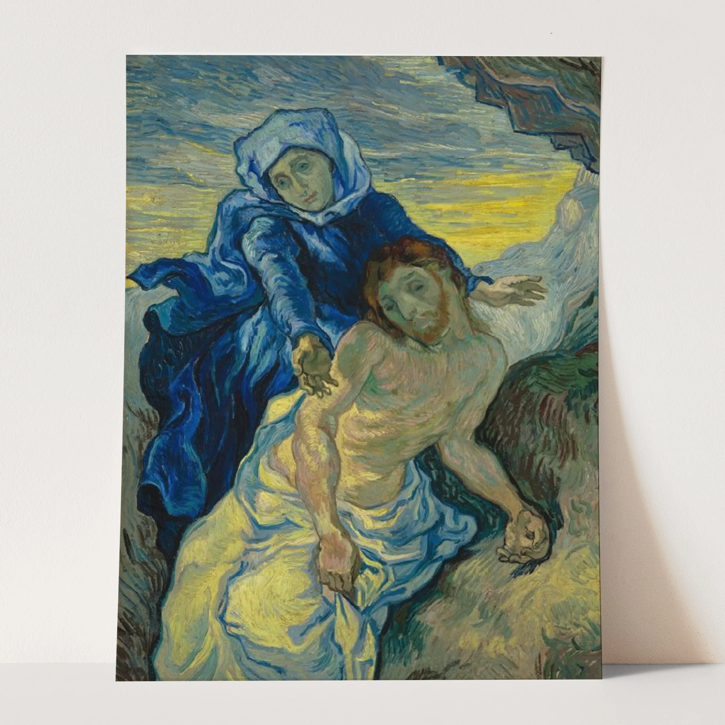 Pietà (after Delacroix) (1889) by Van Gogh - Image 3