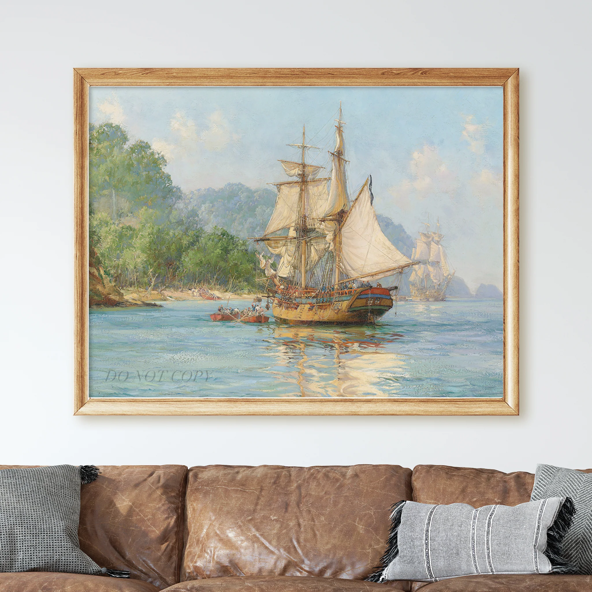 Pirates Haunt by Montague Dawson - Image 2