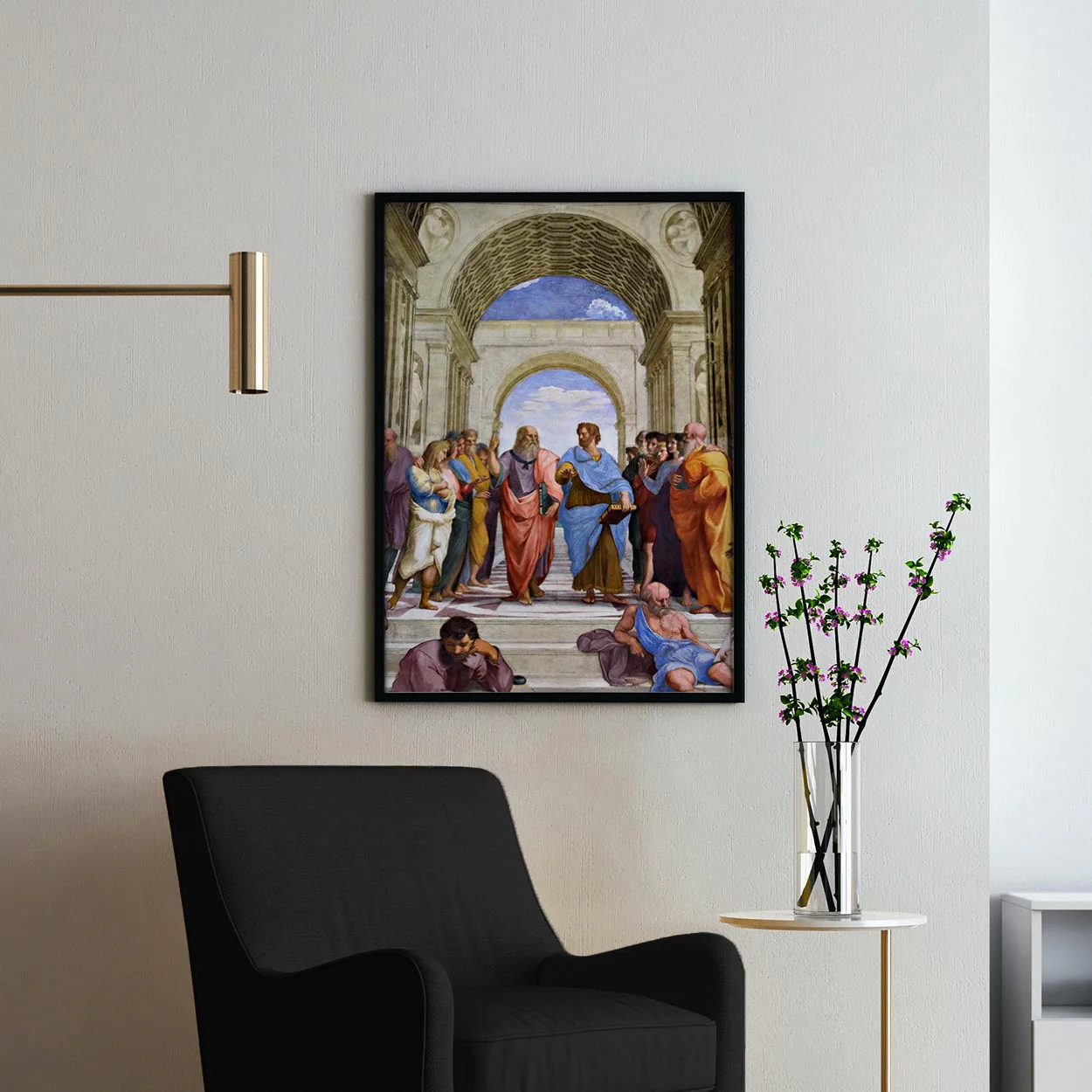 Plato and Aristotle, The School of Athens - Image 3